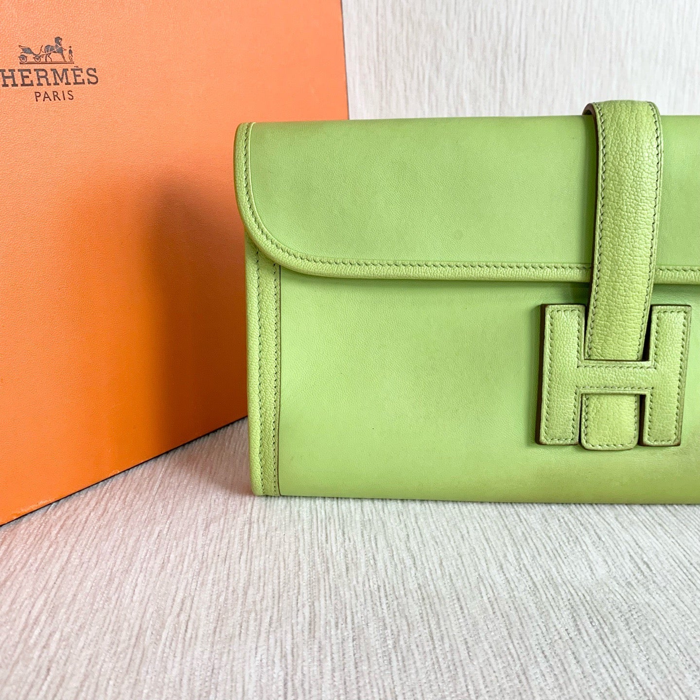 Hermes - Jige Elan 29 - Leather - Green - (Small)