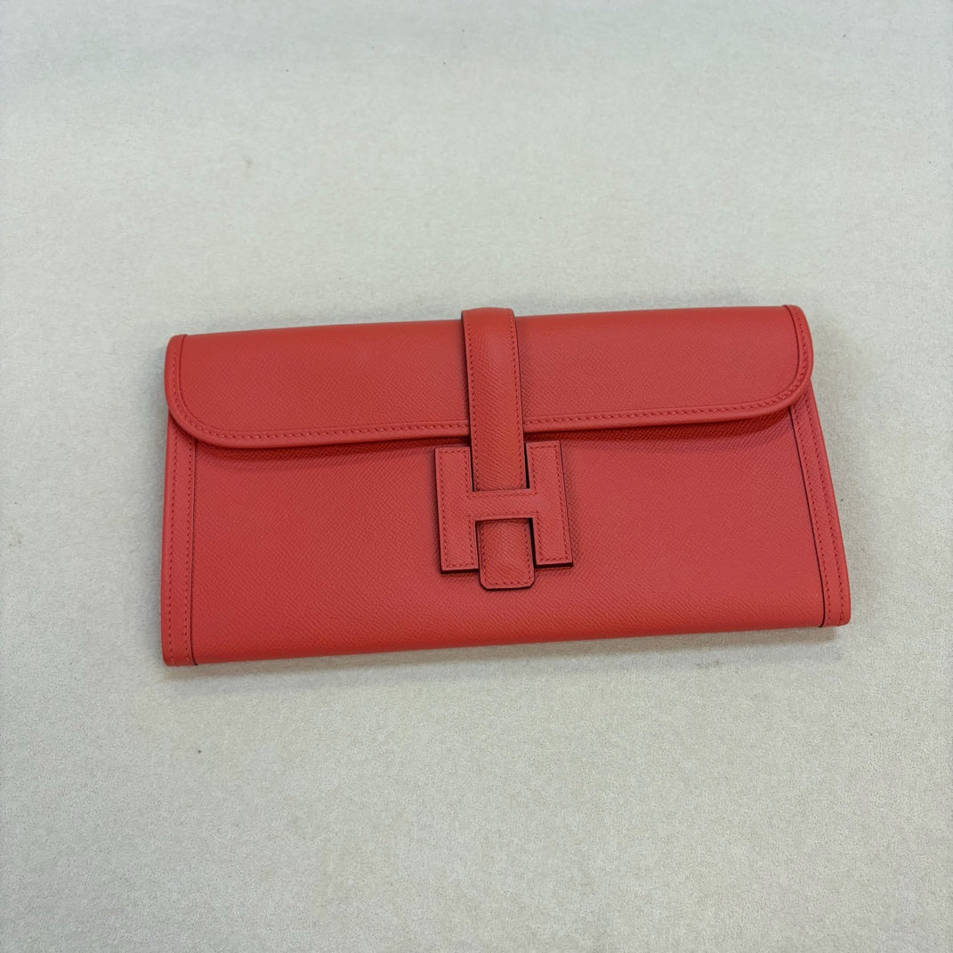 Hermes - Jige Elan - Leather - Pink - (medium)