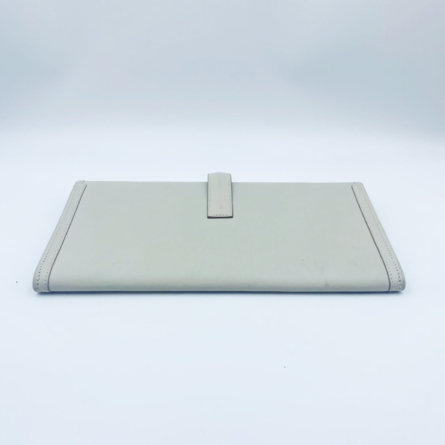 Hermes - Jige - Leather - White - (medium)