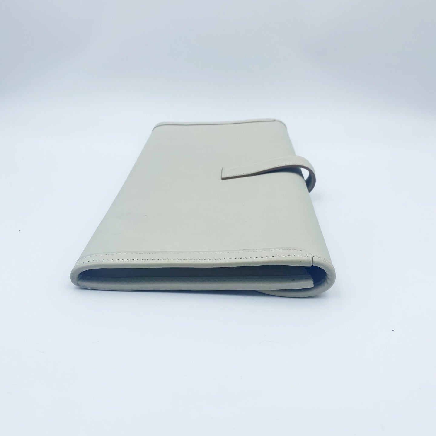 Hermes - Jige - Leather - White - (medium)