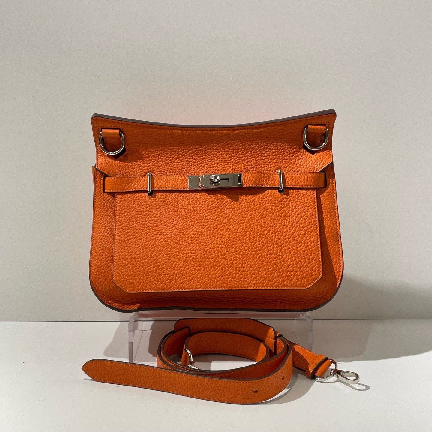 Hermes - Jypsiere 28 - Leather - Orange - (medium)