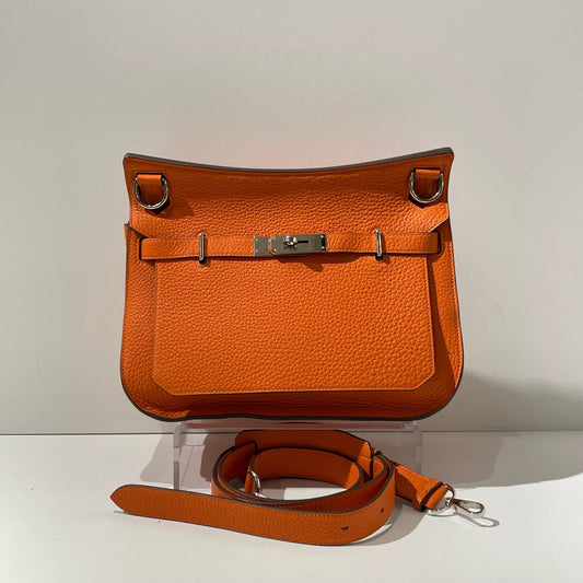 Hermes - Jypsiere 28 - Leather - Orange - (medium)