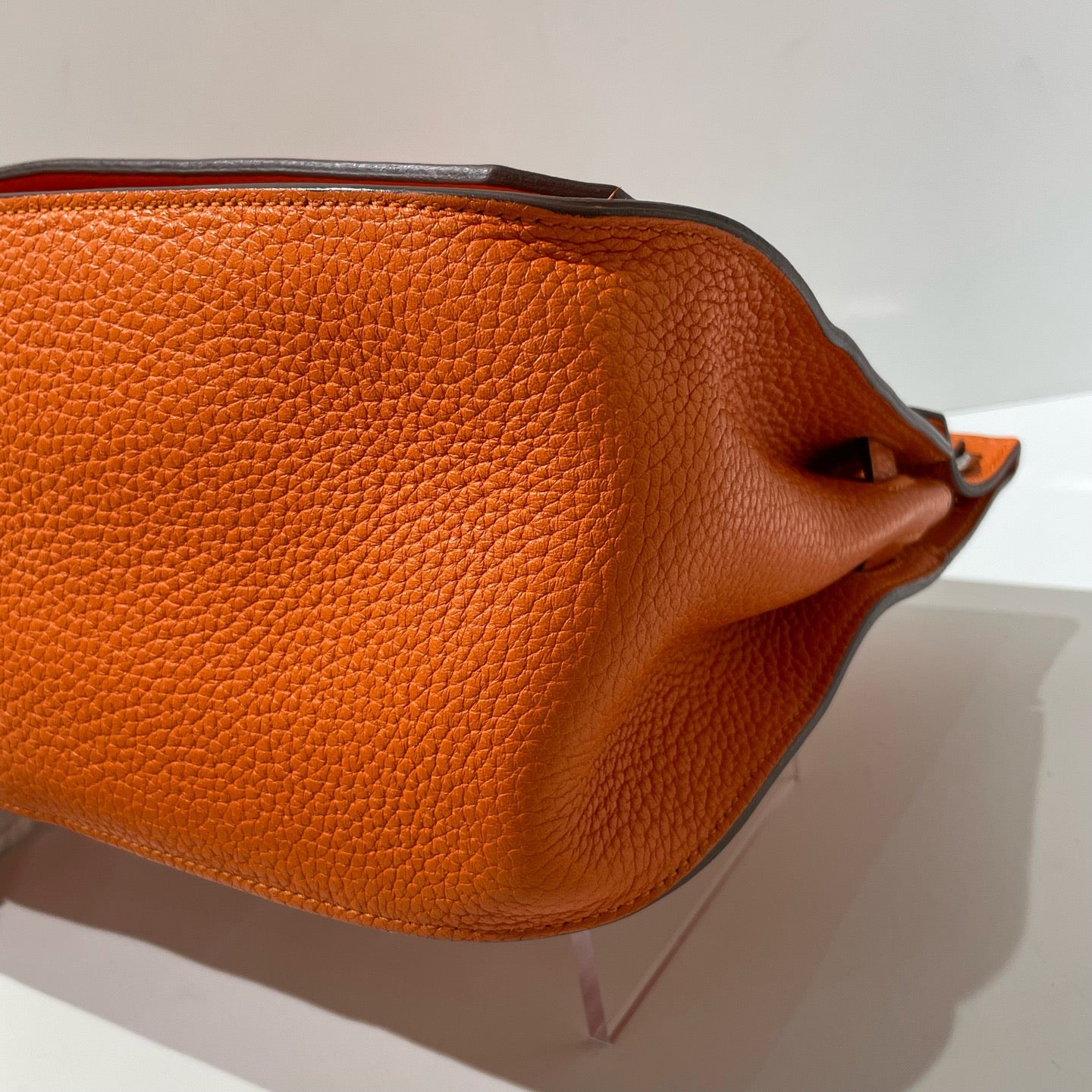 Hermes - Jypsiere 28 - Leather - Orange - (medium)
