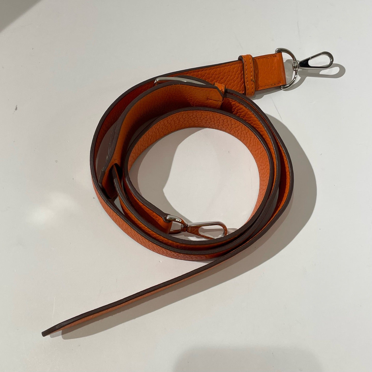 Hermes - Jypsiere 28 - Leather - Orange - (medium)