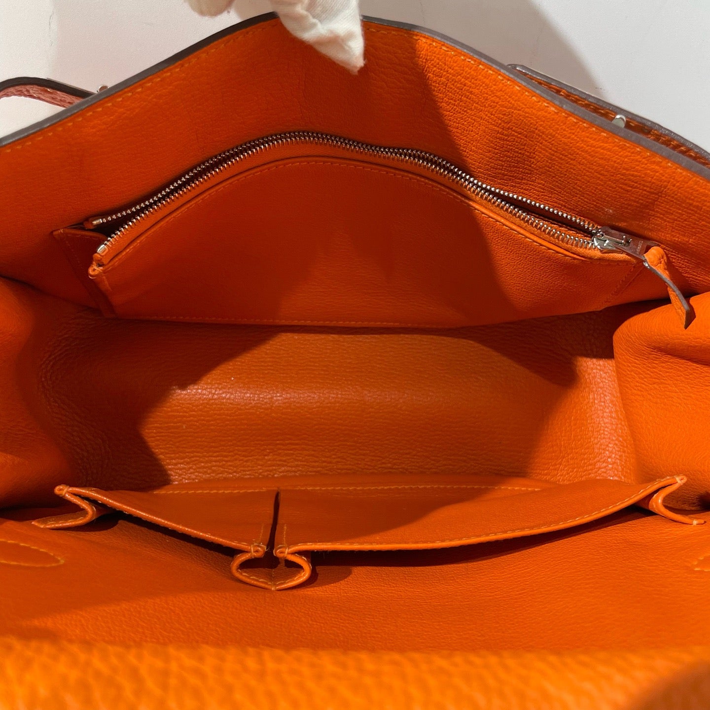 Hermes - Jypsiere 28 - Leather - Orange - (medium)