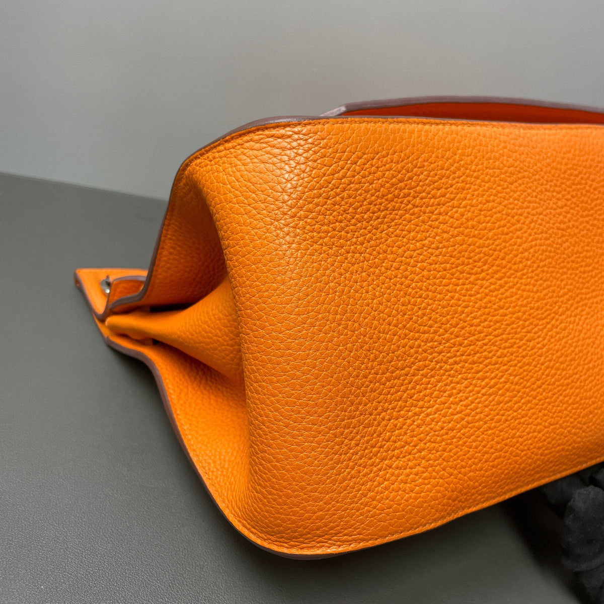 Hermes - Jypsiere - Leather - Orange - (large)
