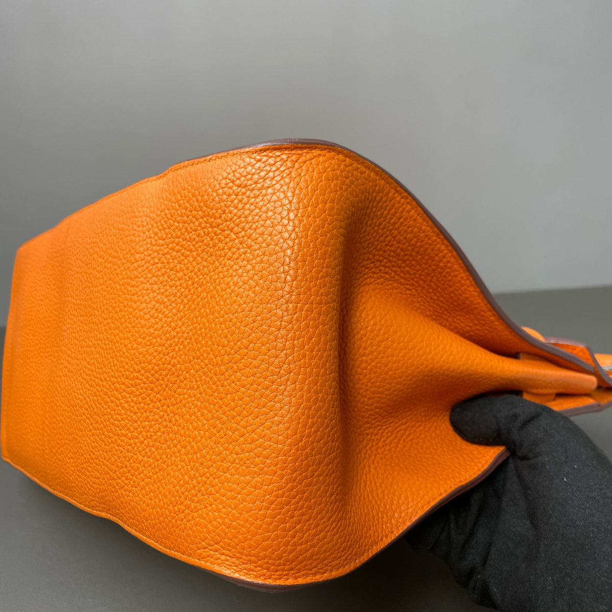 Hermes - Jypsiere - Leather - Orange - (large)