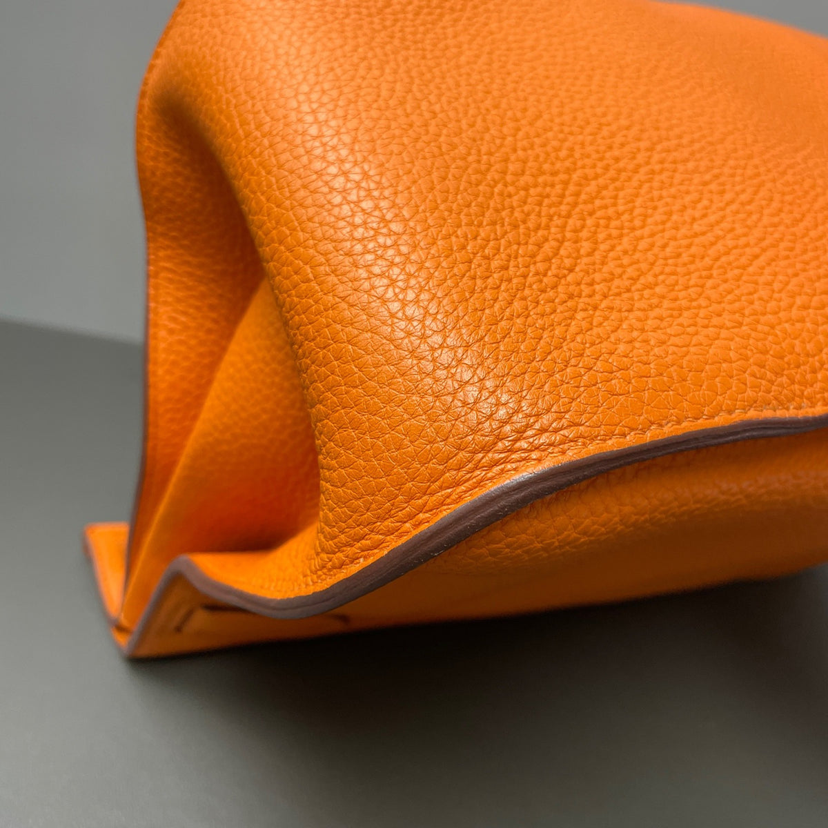 Hermes - Jypsiere - Leather - Orange - (large)