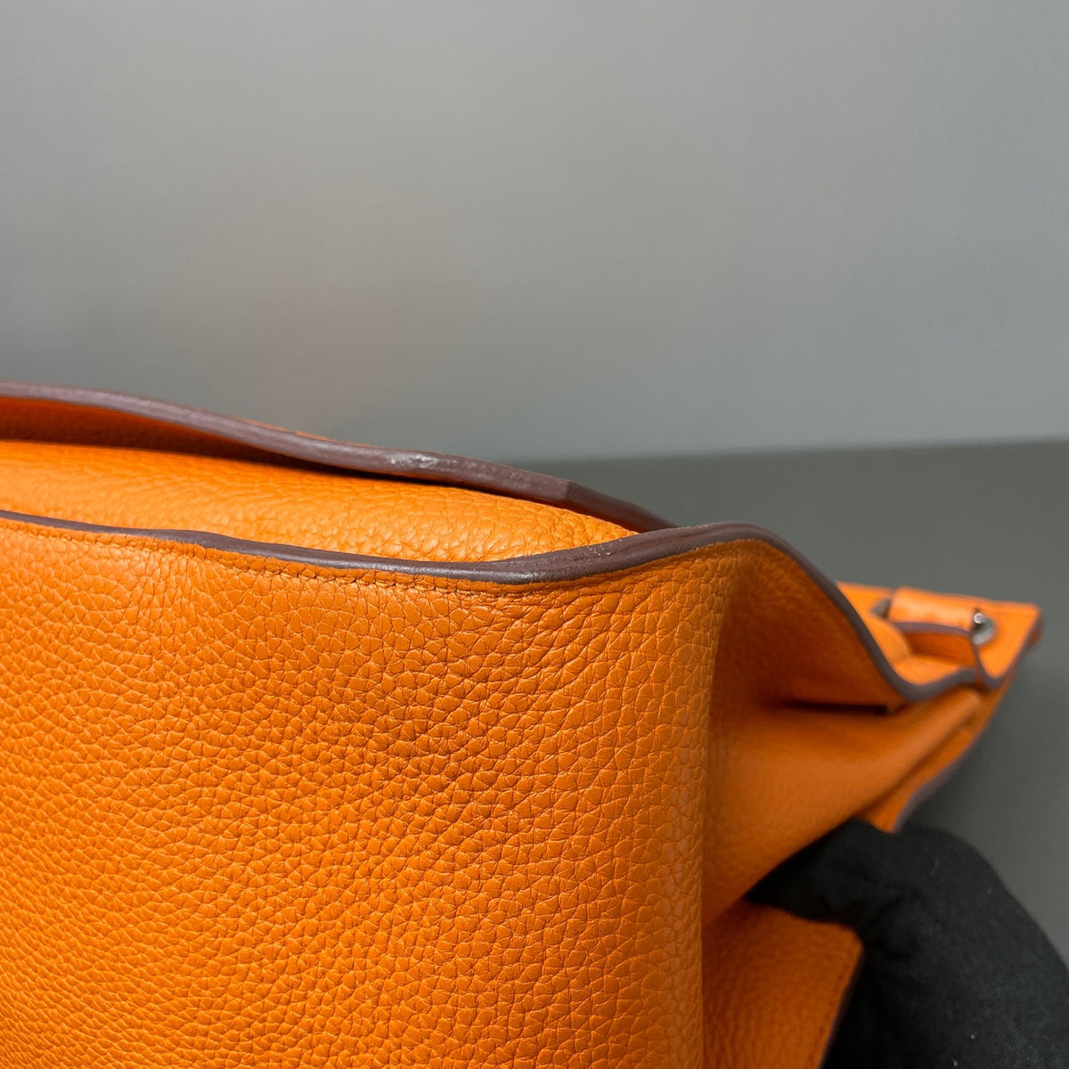 Hermes - Jypsiere - Leather - Orange - (large)