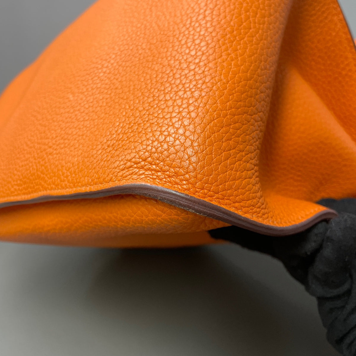 Hermes - Jypsiere - Leather - Orange - (large)