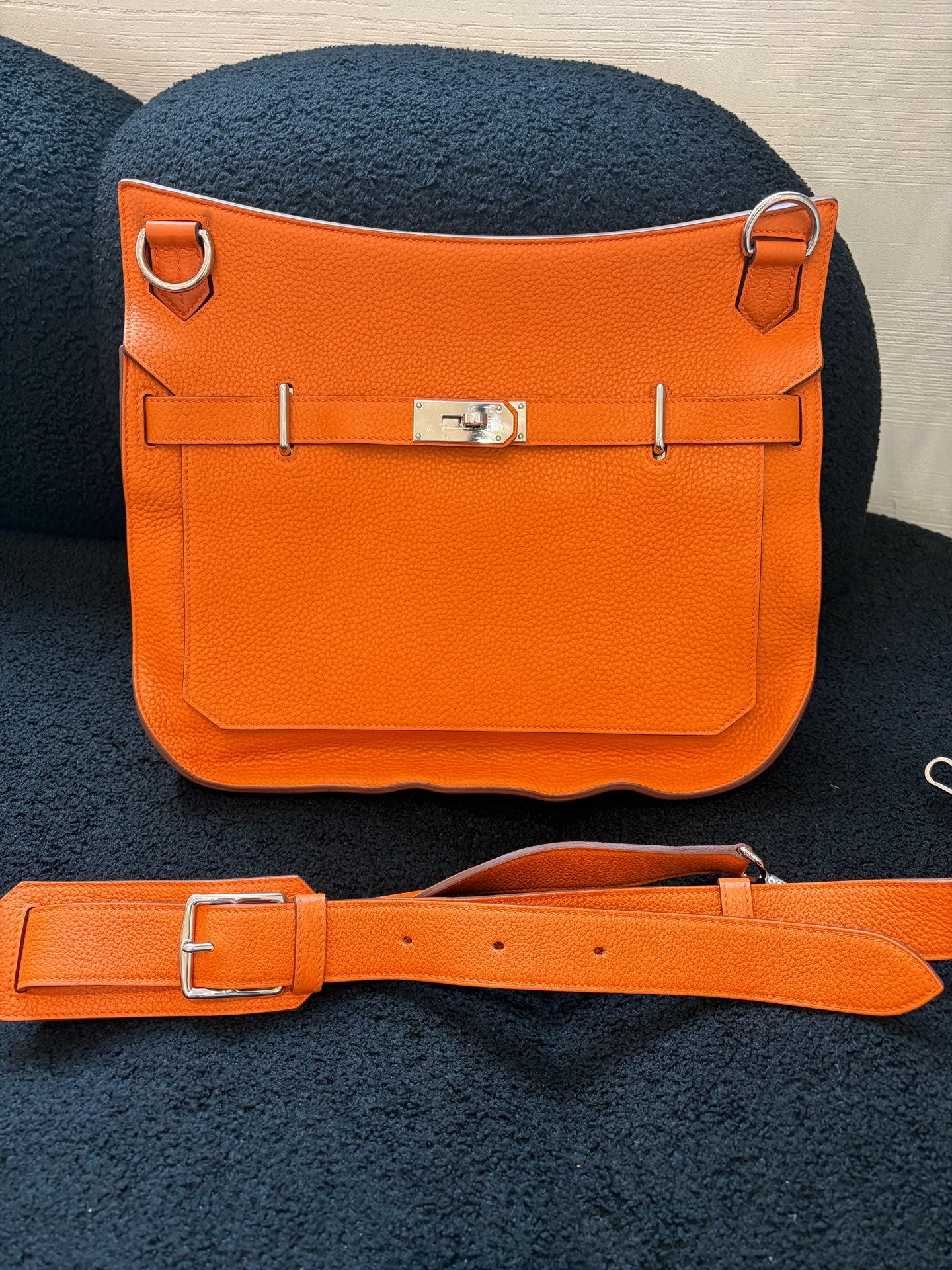 Hermès - Jypsiere - Leather - Orange - (medium)