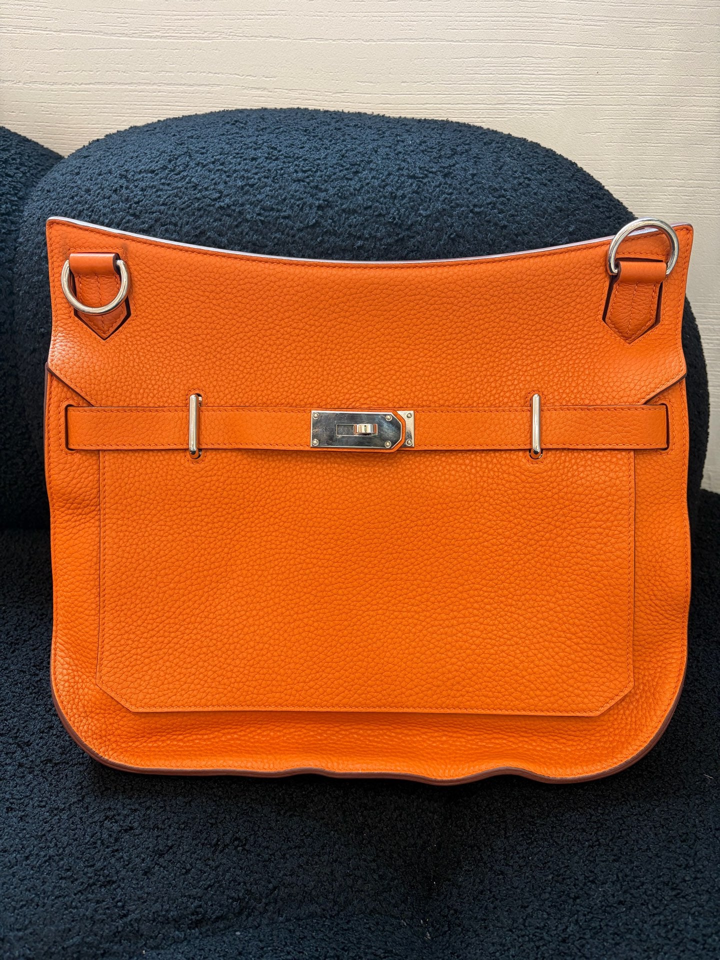 Hermès - Jypsiere - Leather - Orange - (medium)