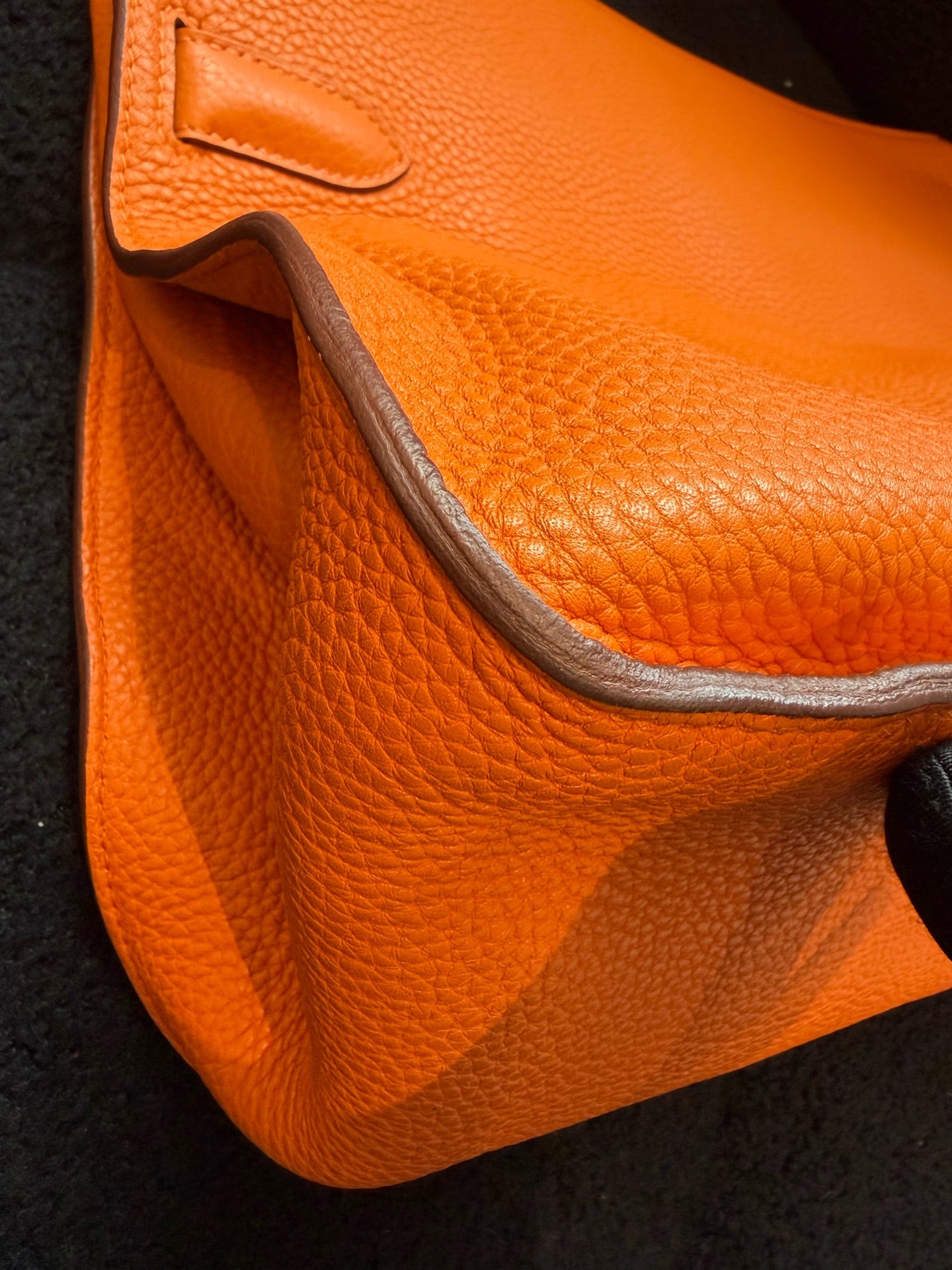 Hermès - Jypsiere - Leather - Orange - (medium)