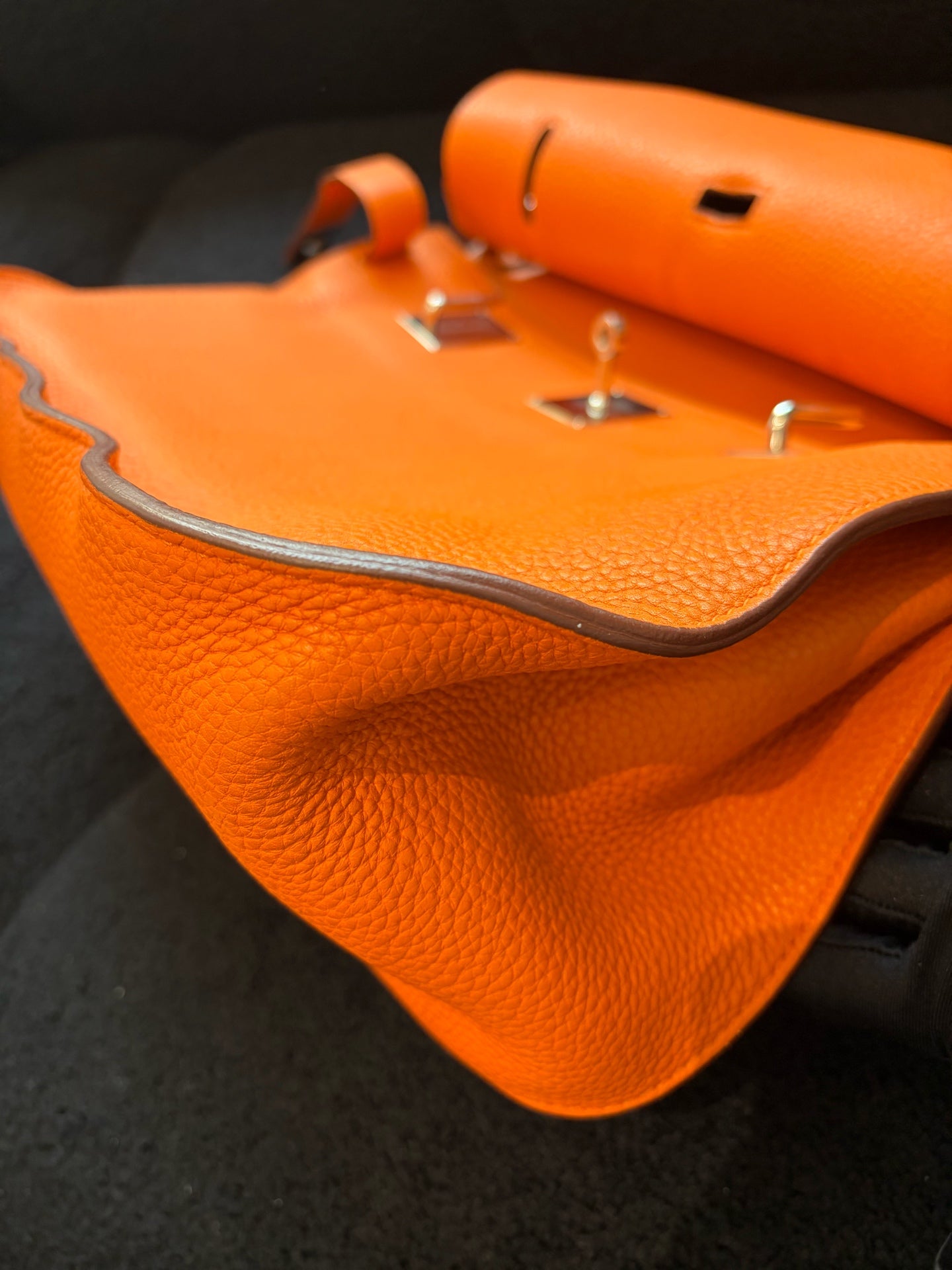 Hermès - Jypsiere - Leather - Orange - (medium)
