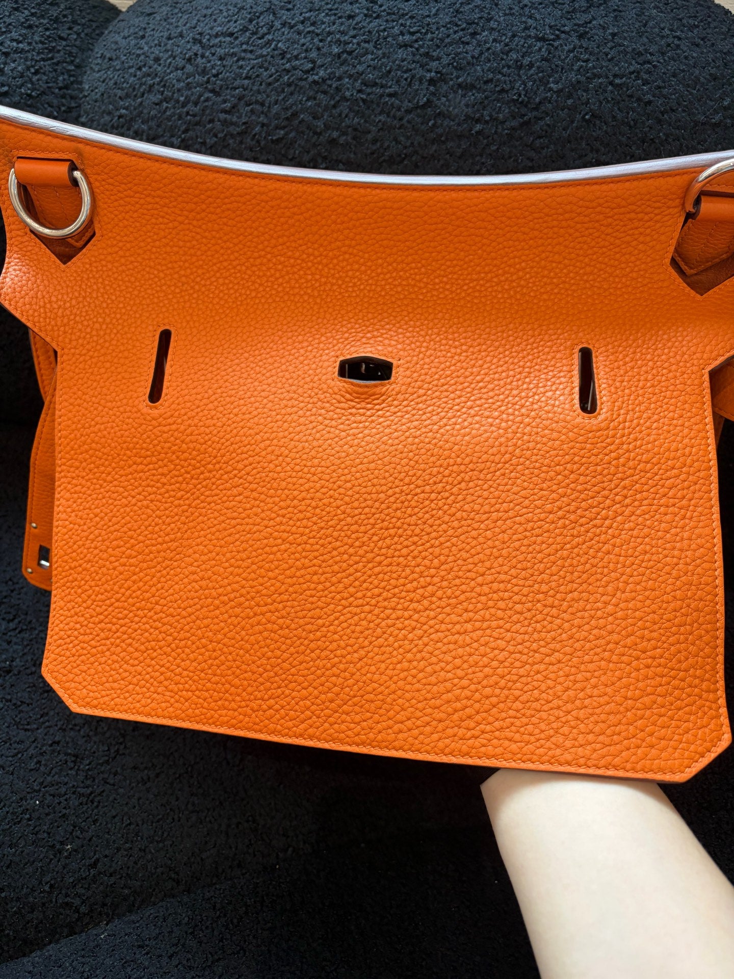 Hermès - Jypsiere - Leather - Orange - (medium)