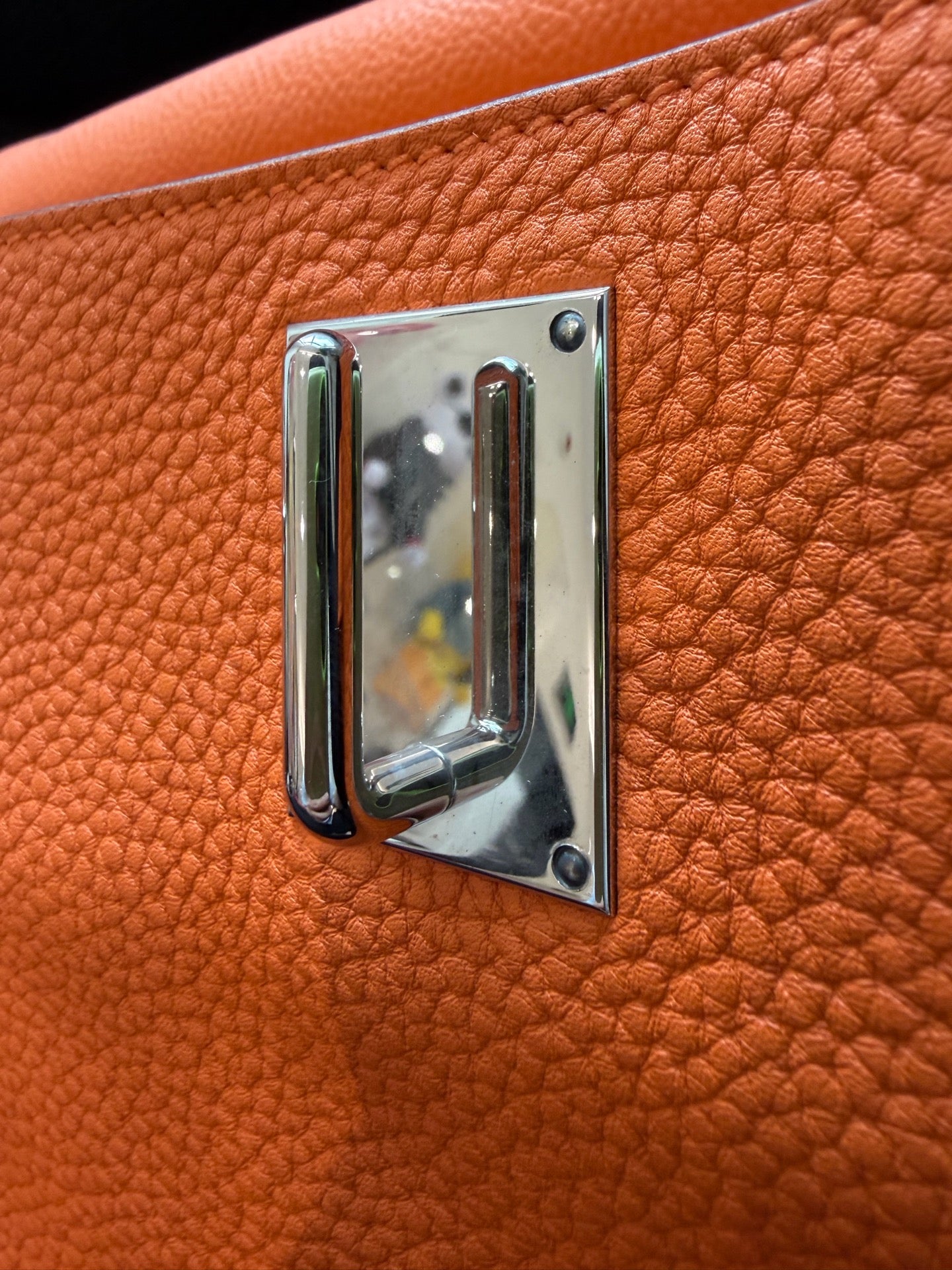 Hermès - Jypsiere - Leather - Orange - (medium)