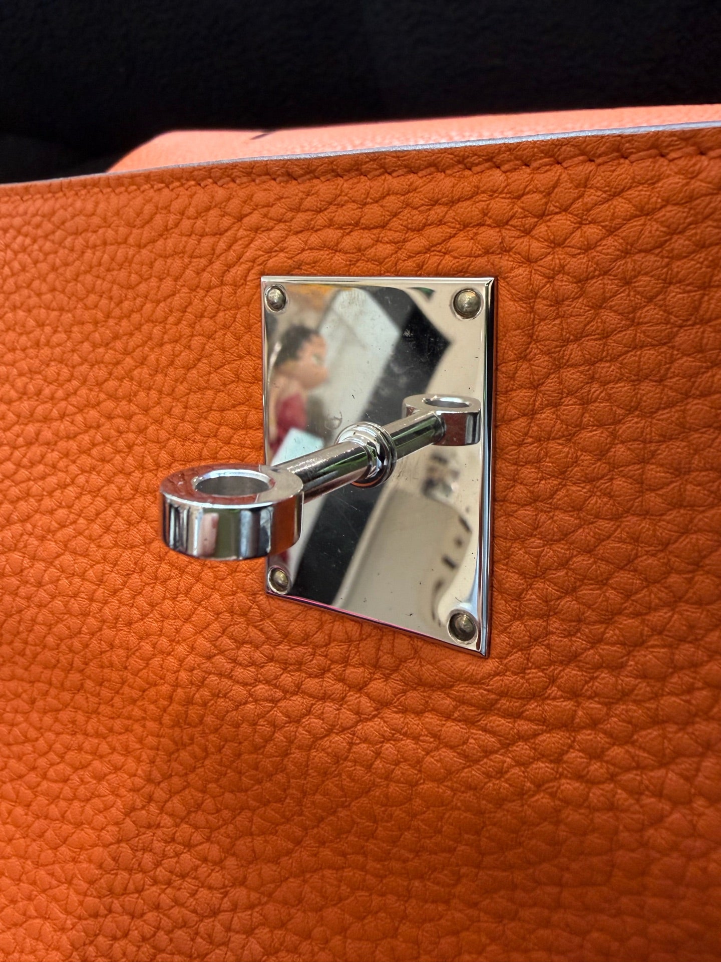 Hermès - Jypsiere - Leather - Orange - (medium)