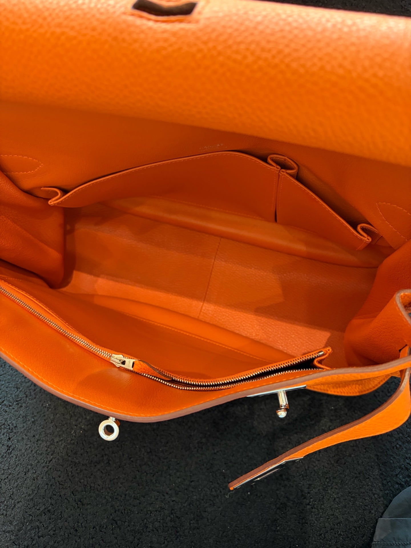 Hermès - Jypsiere - Leather - Orange - (medium)