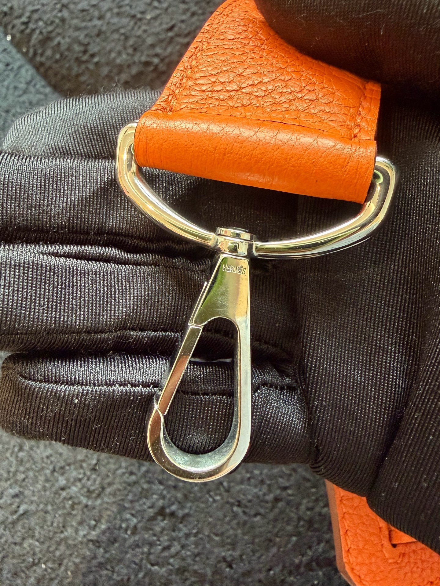 Hermès - Jypsiere - Leather - Orange - (medium)