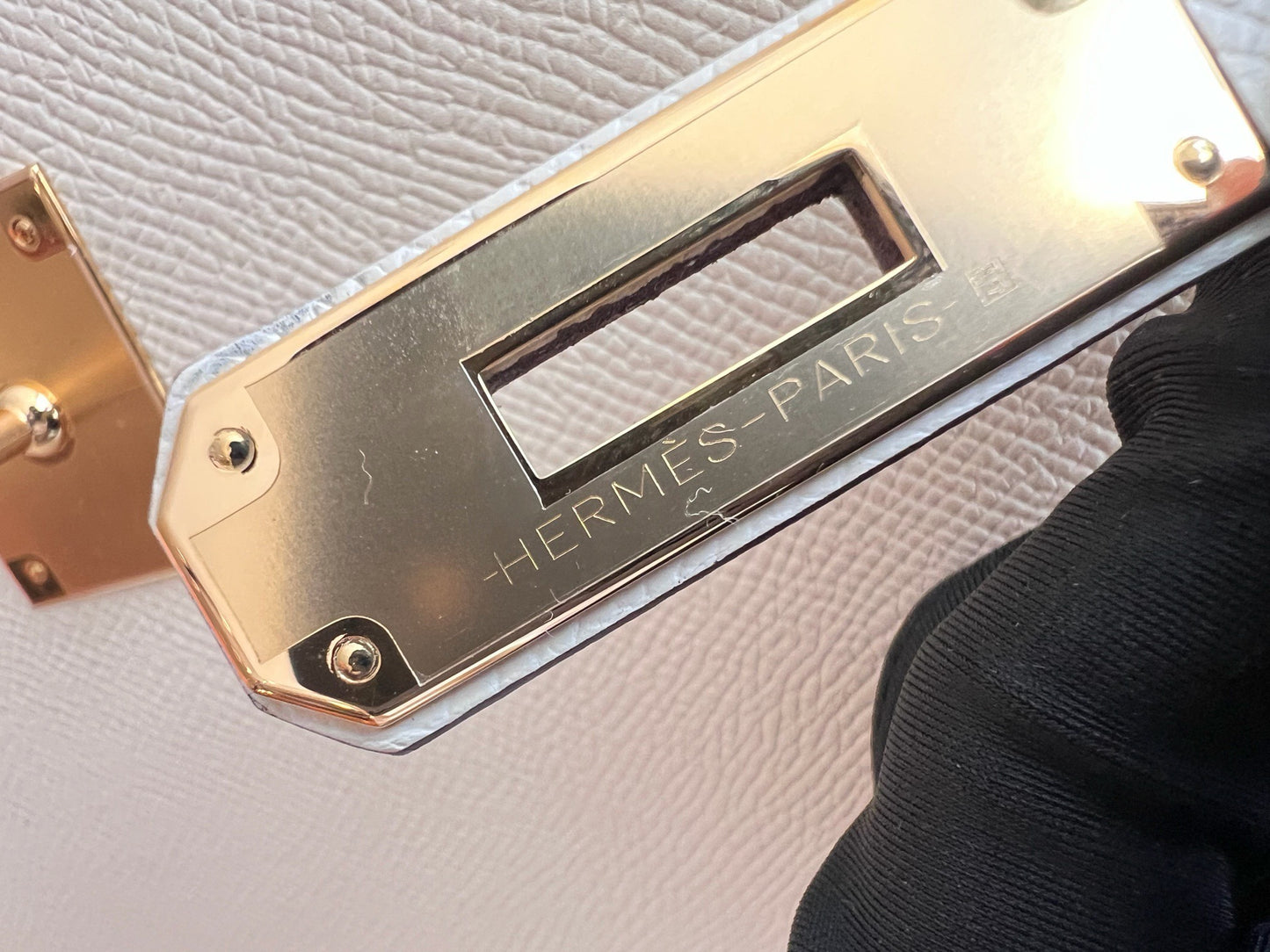 Hermès - Kelly 28 - Leather - White - (small)