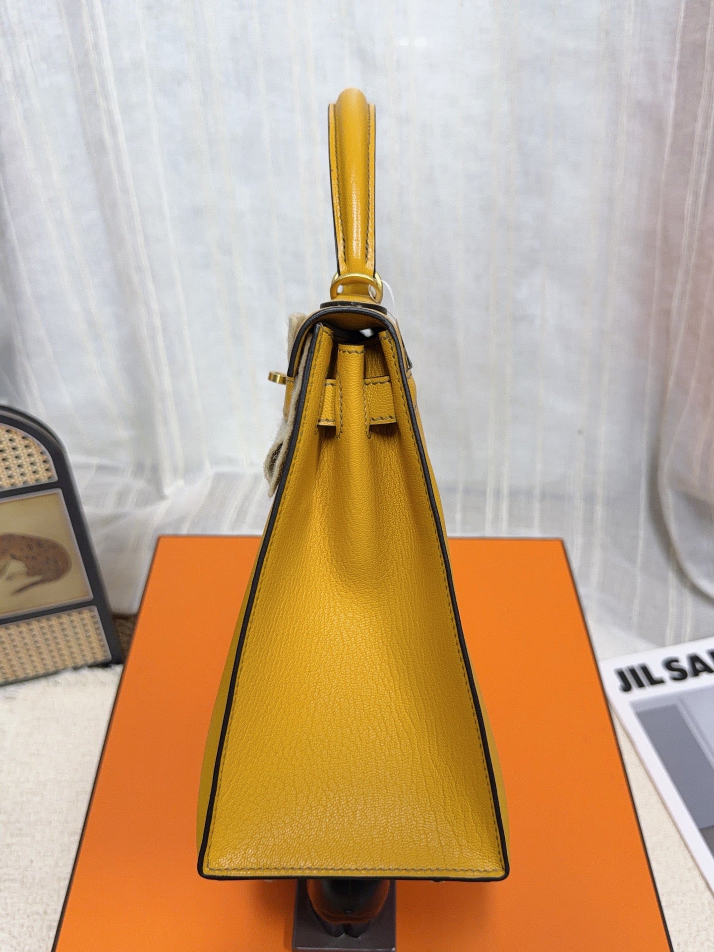 Hermès - Kelly 28 - Leather - Yellow - (28)
