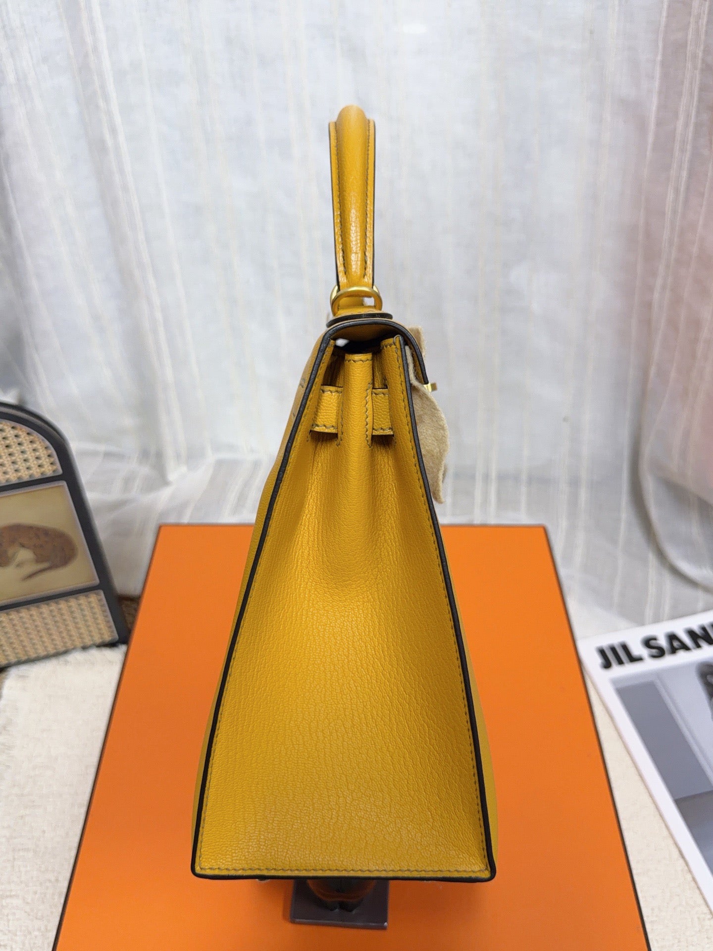 Hermès - Kelly 28 - Leather - Yellow - (28)