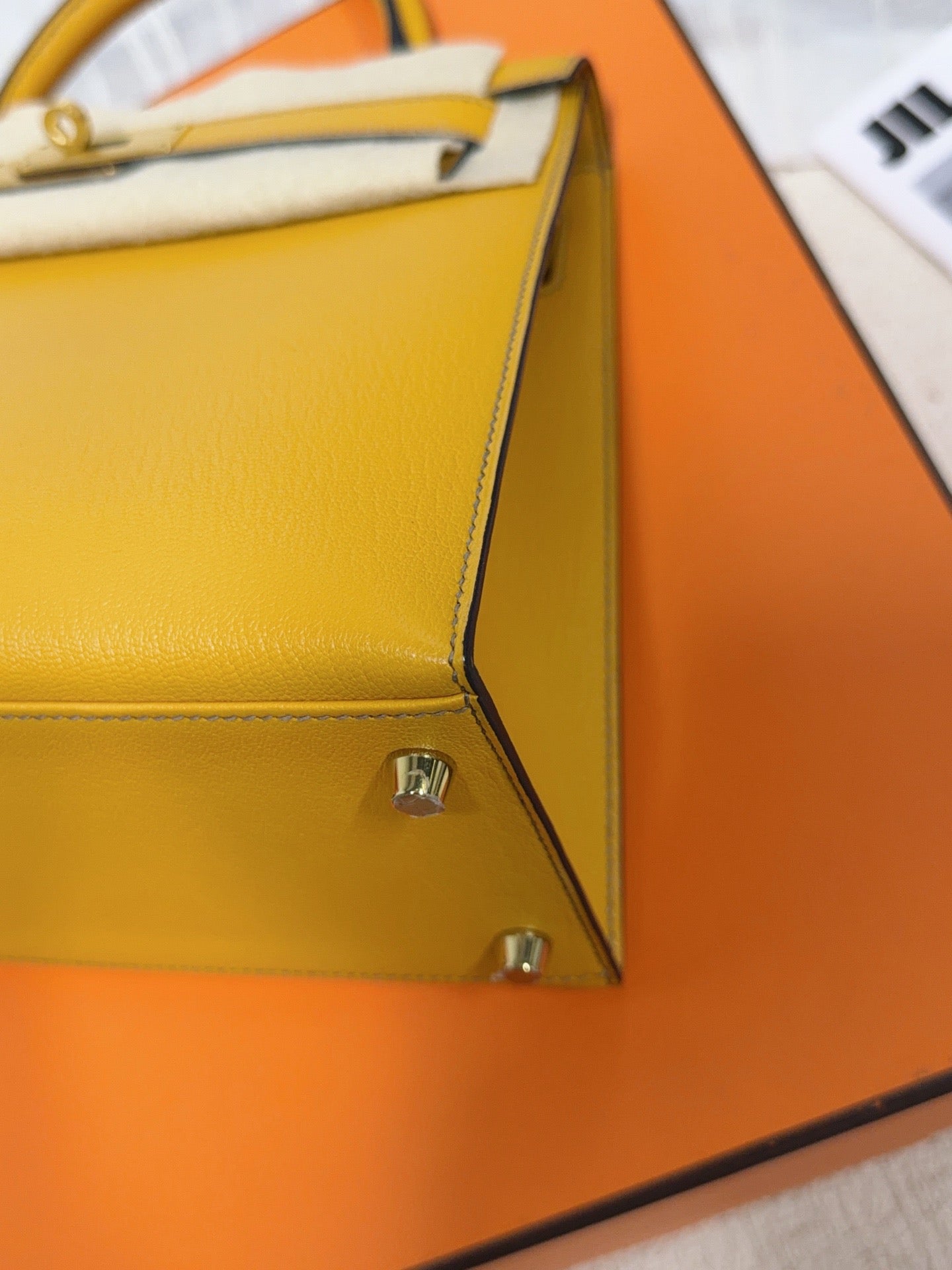 Hermès - Kelly 28 - Leather - Yellow - (28)