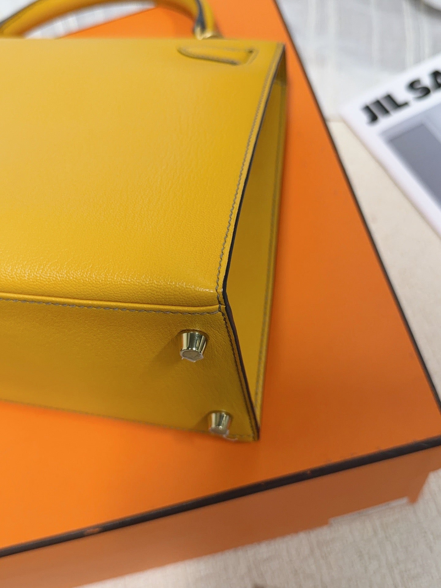 Hermès - Kelly 28 - Leather - Yellow - (28)