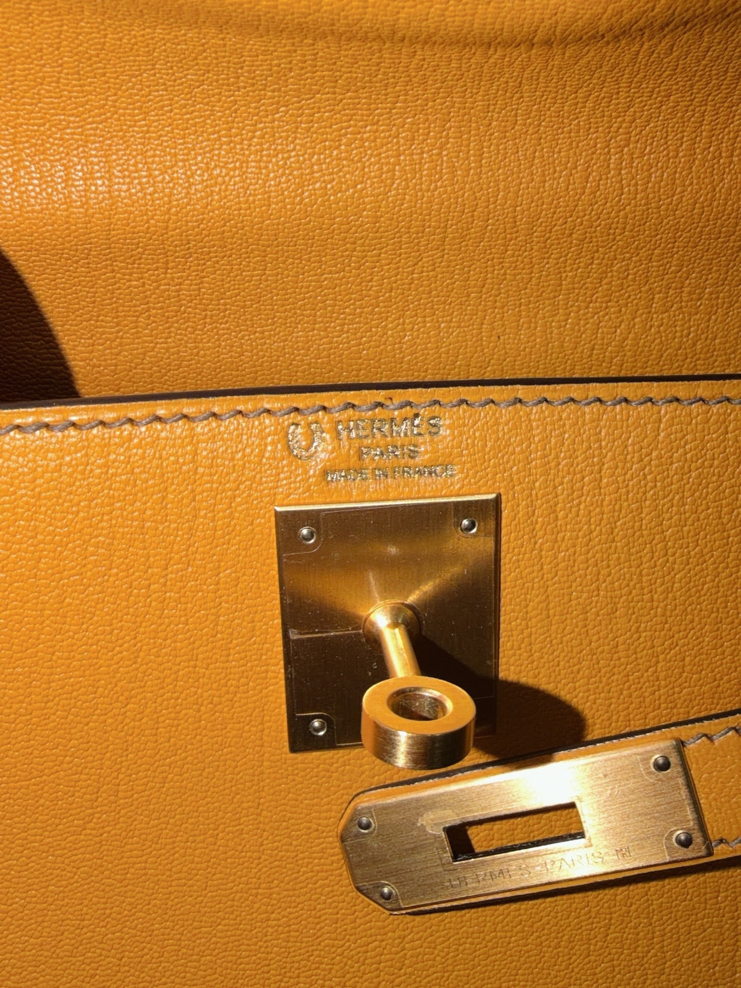 Hermès - Kelly 28 - Leather - Yellow - (28)