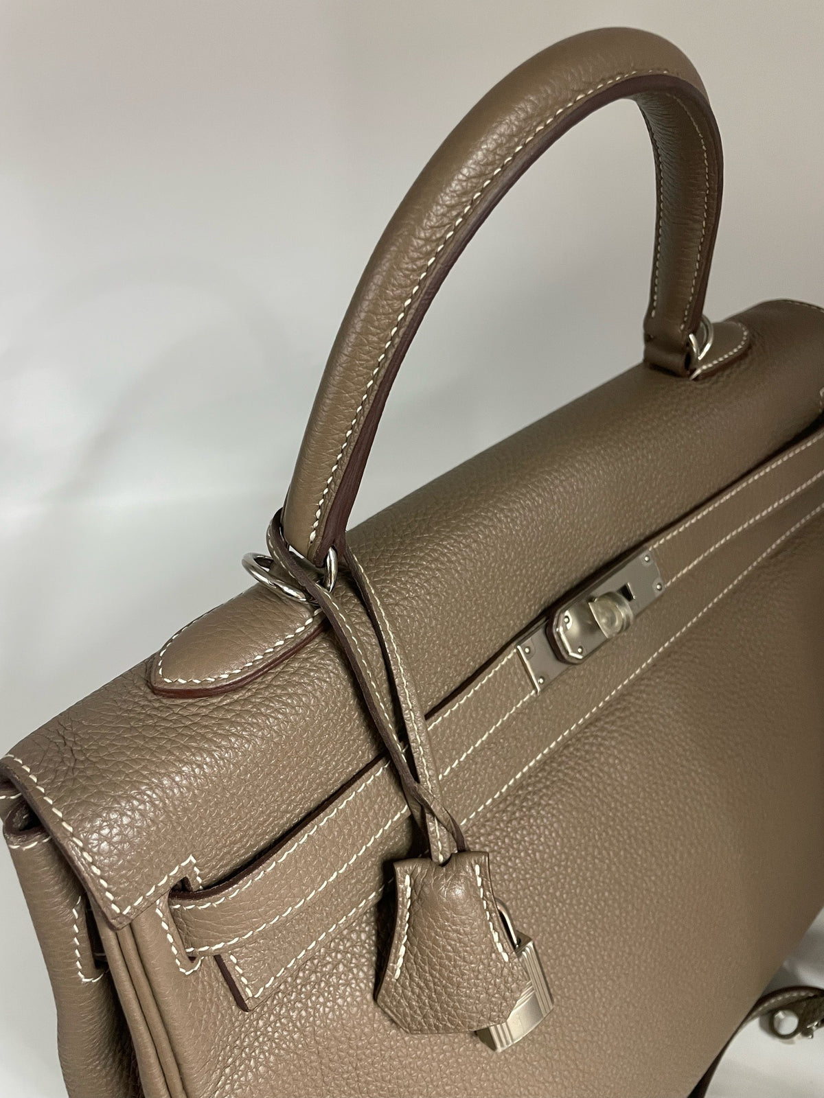 Hermes - Kelly 35 - Leather - Brown - (large)