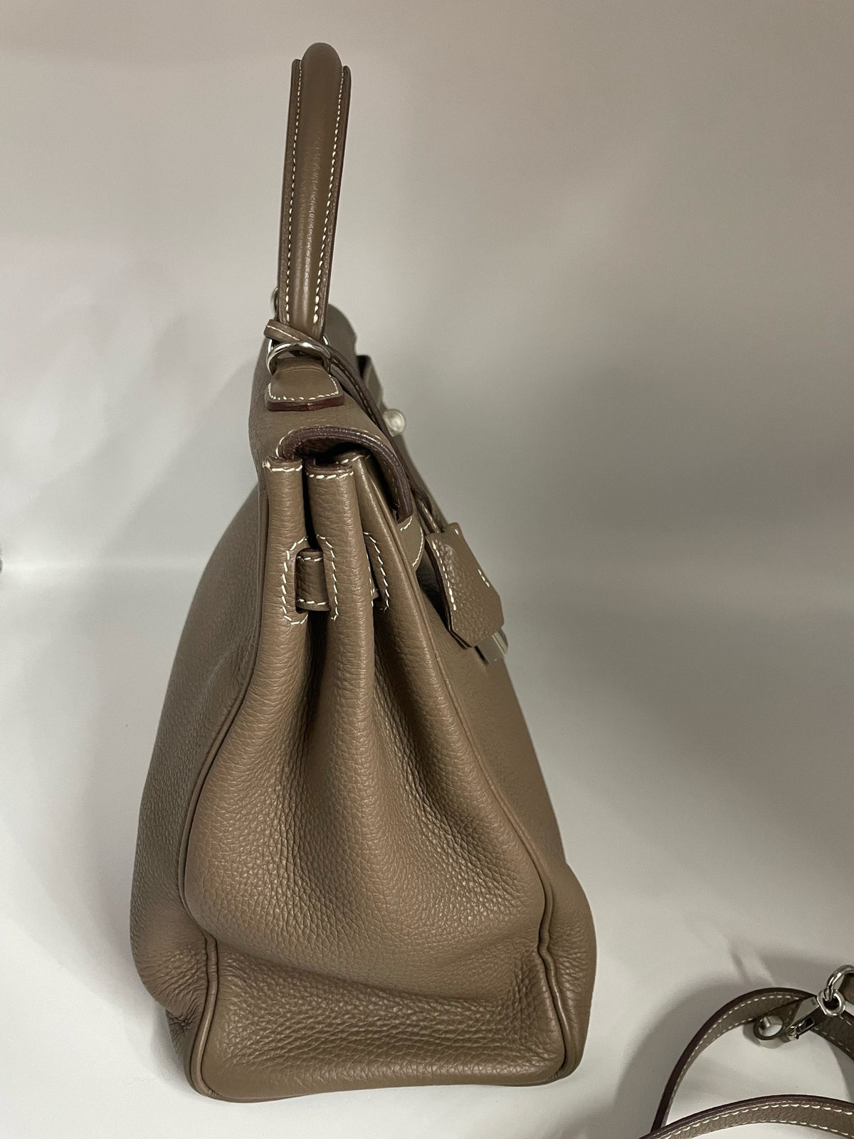Hermes - Kelly 35 - Leather - Brown - (large)