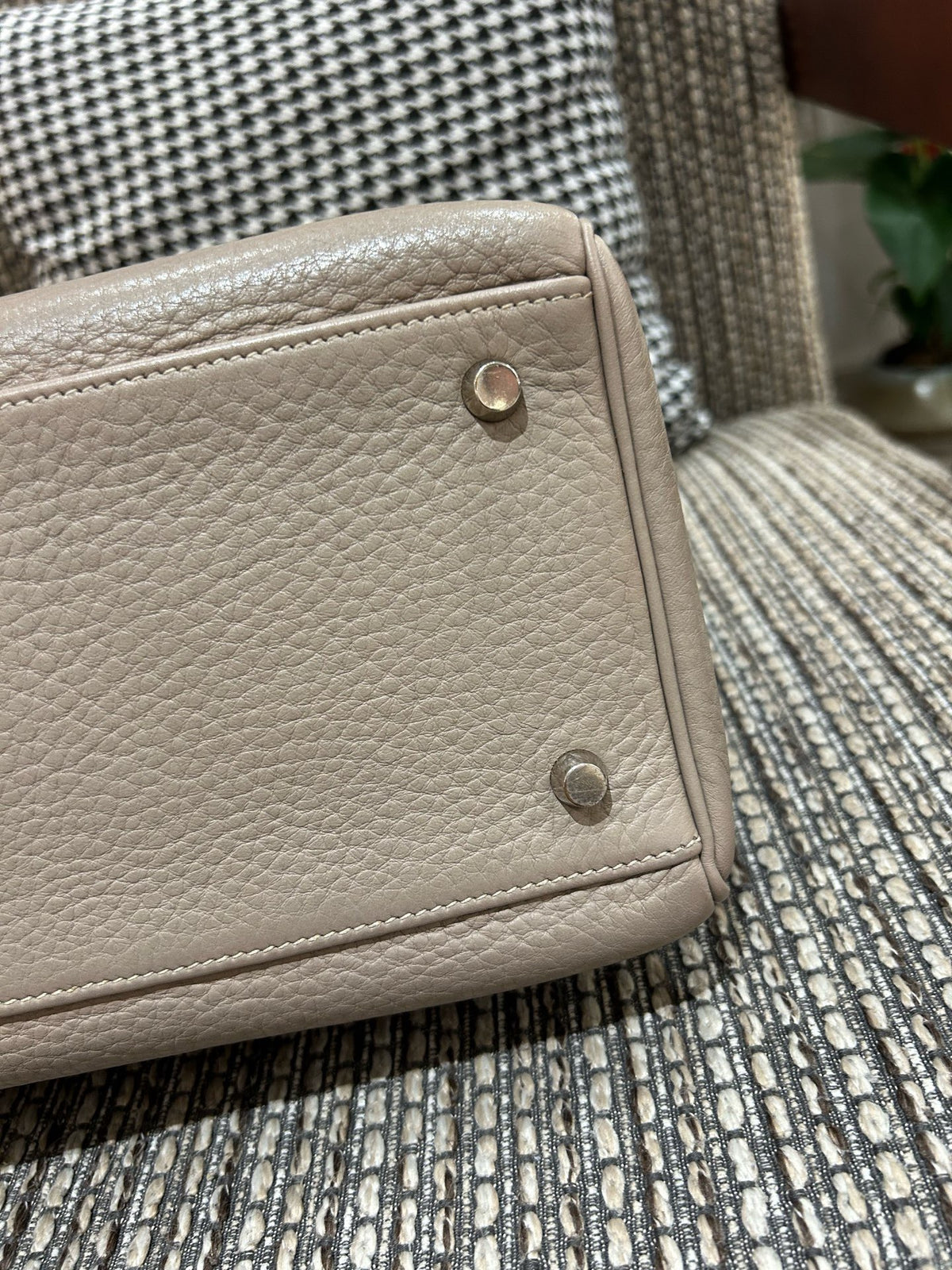 Hermes - Kelly 35 - Leather - Grey - (large)