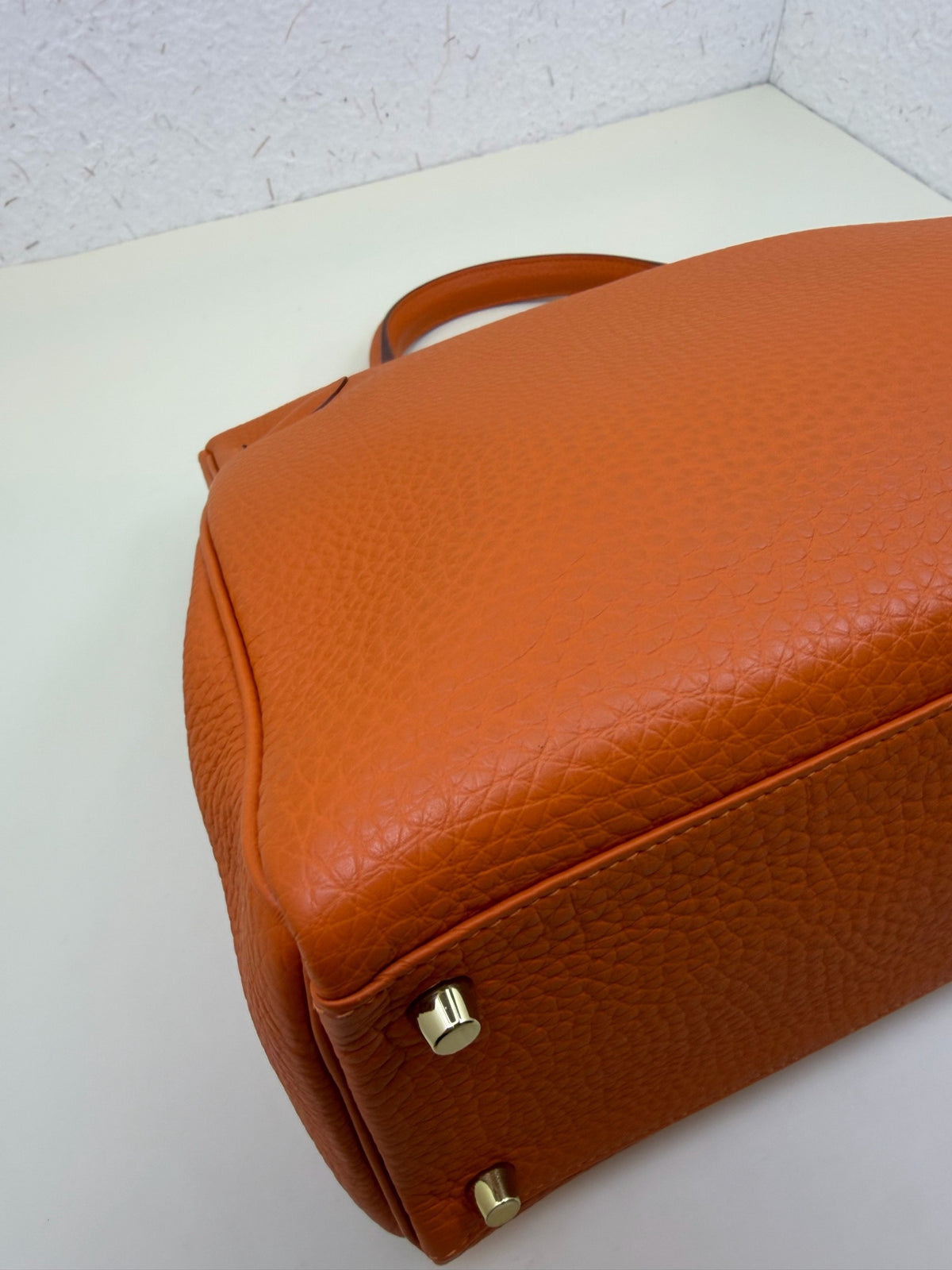 Hermes - Kelly 35 - Leather - Orange - (large)