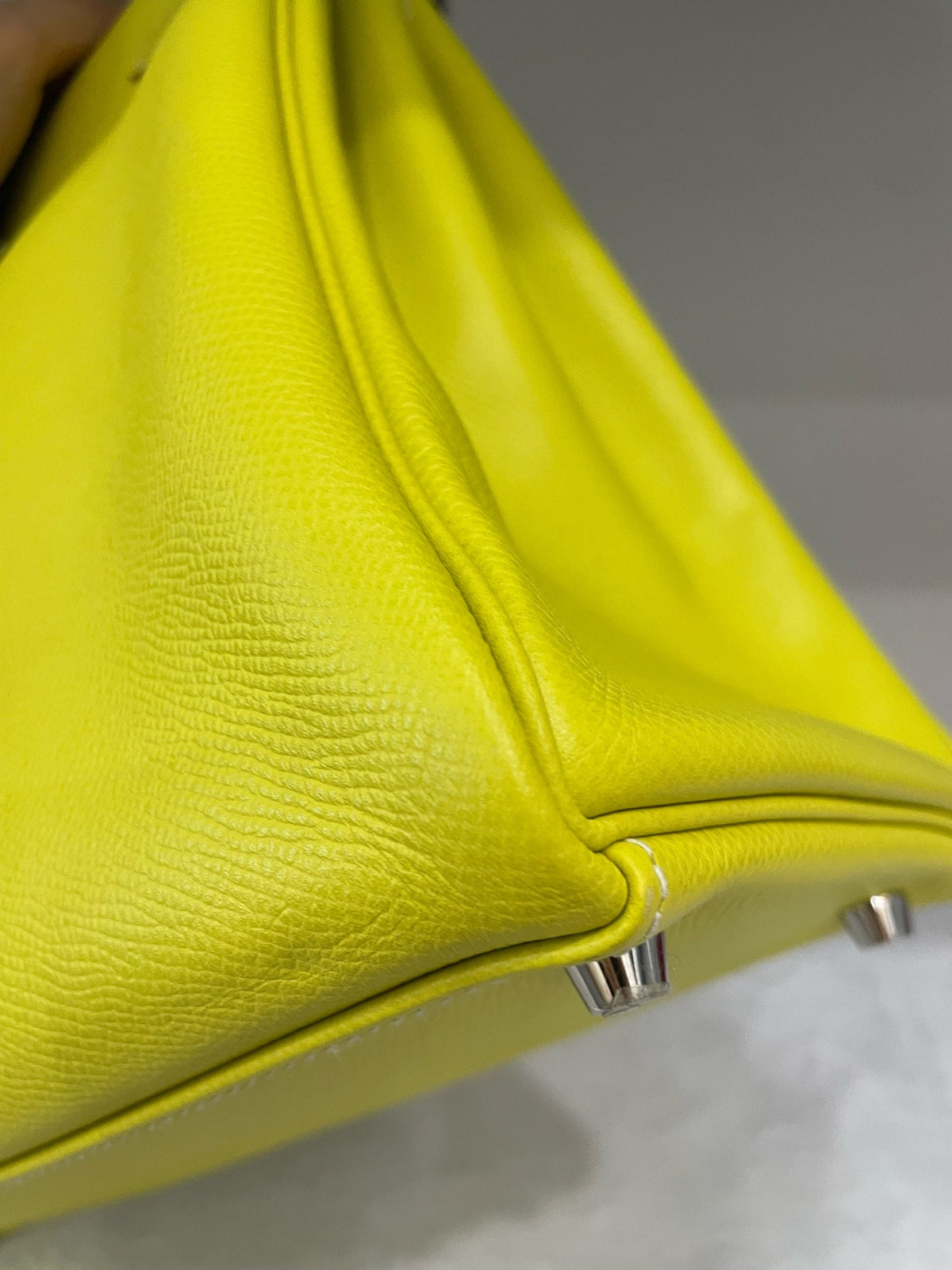 Hermes - Kelly 35 - Leather - Yellow - (large)