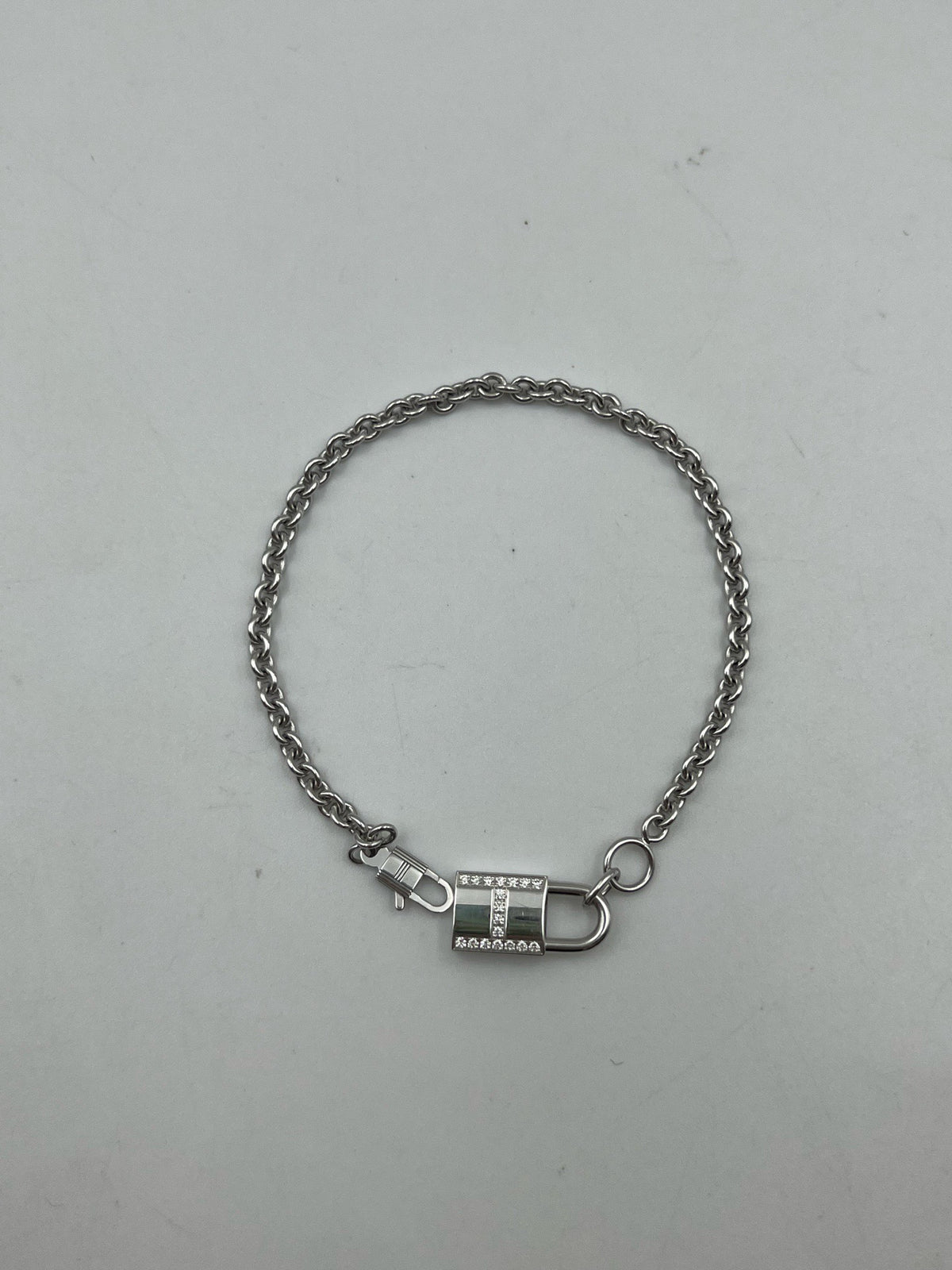 Hermès - Kelly Cadenas - White gold - Silver - (SH)