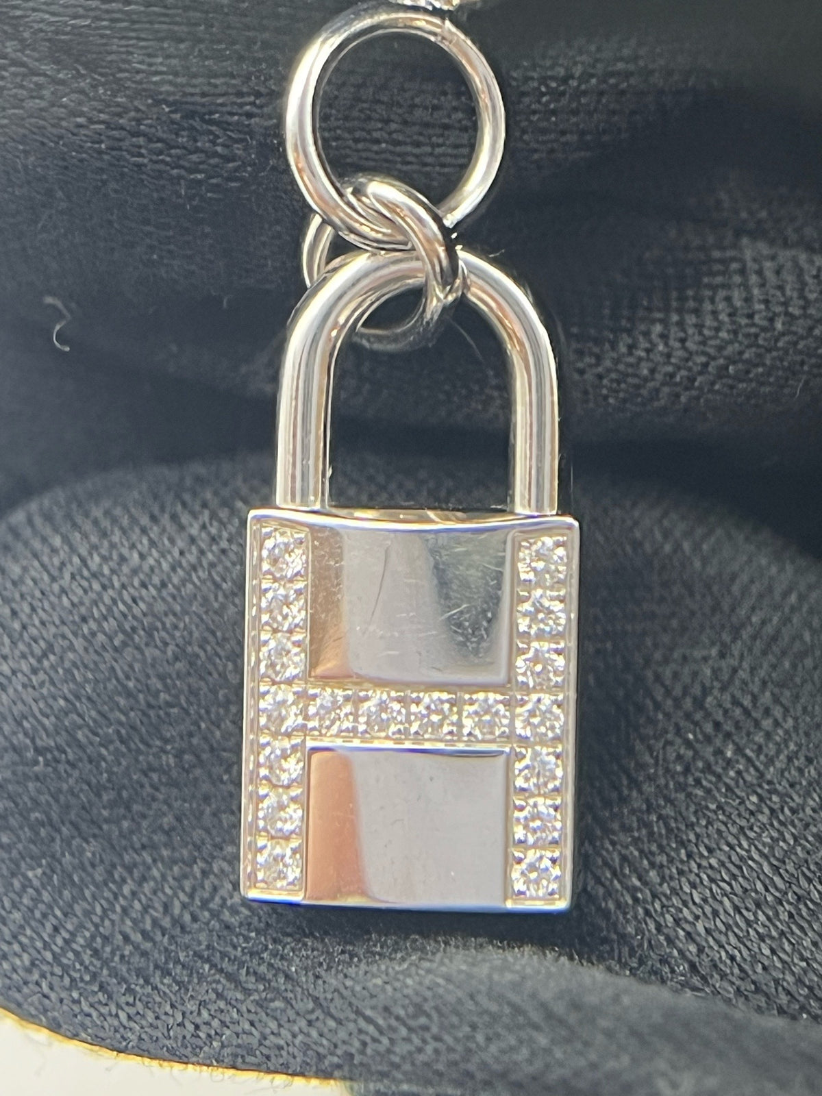 Hermès - Kelly Cadenas - White gold - Silver - (SH)