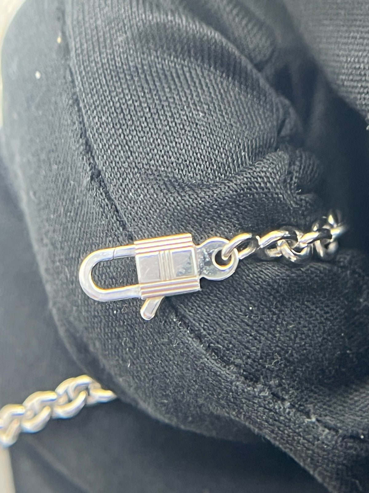 Hermès - Kelly Cadenas - White gold - Silver - (SH)