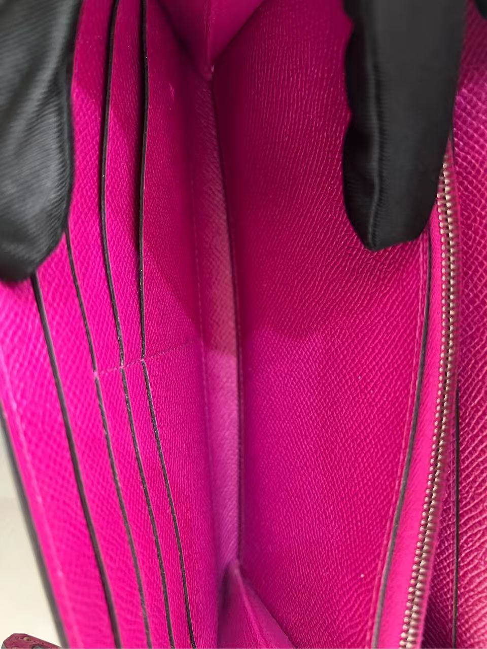 Hermès - Kelly Classic Wallet - Epsom leather - Rose Purple