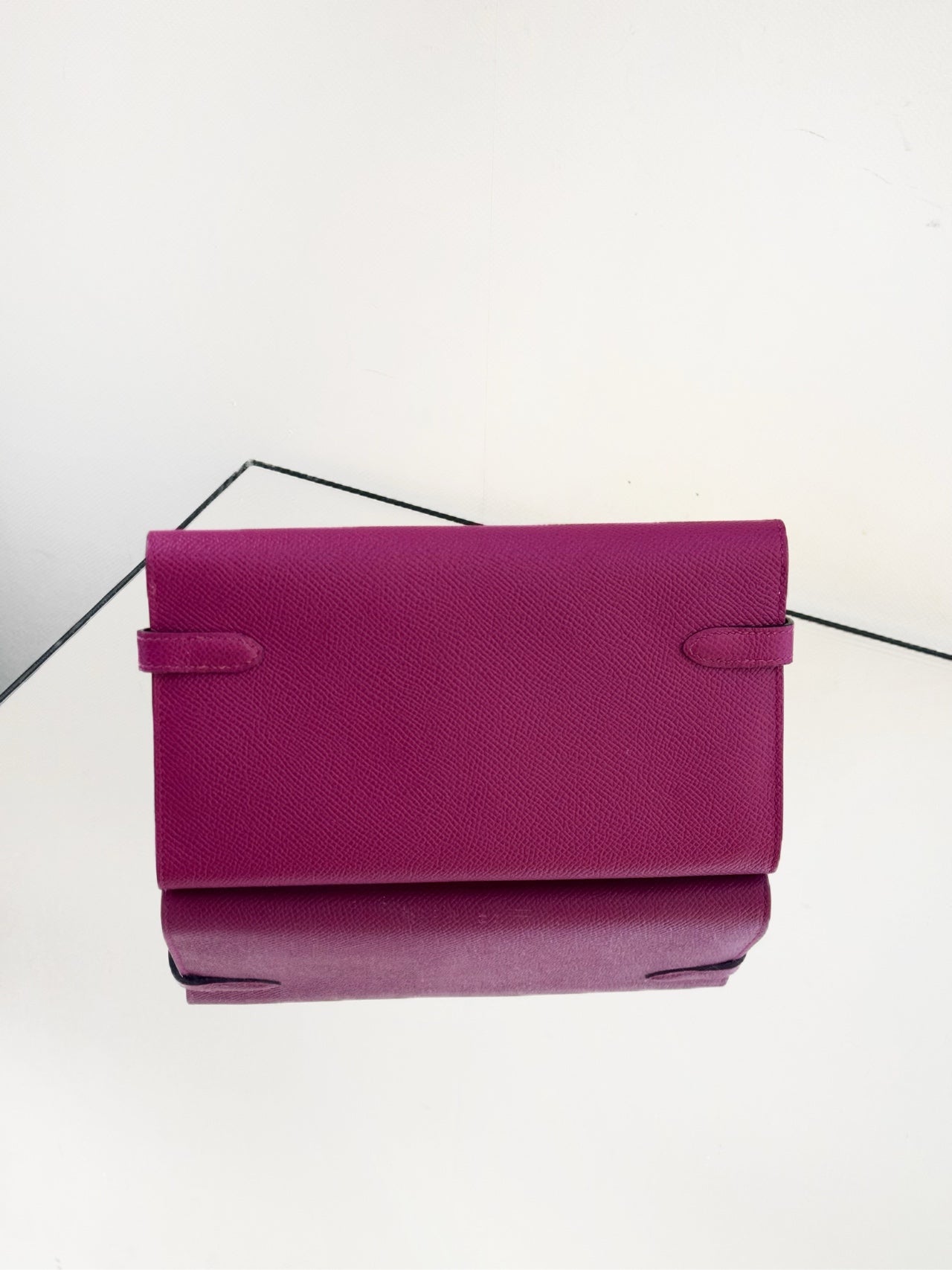 Hermès - Kelly Classic Wallet - Leather - Purple - (medium)