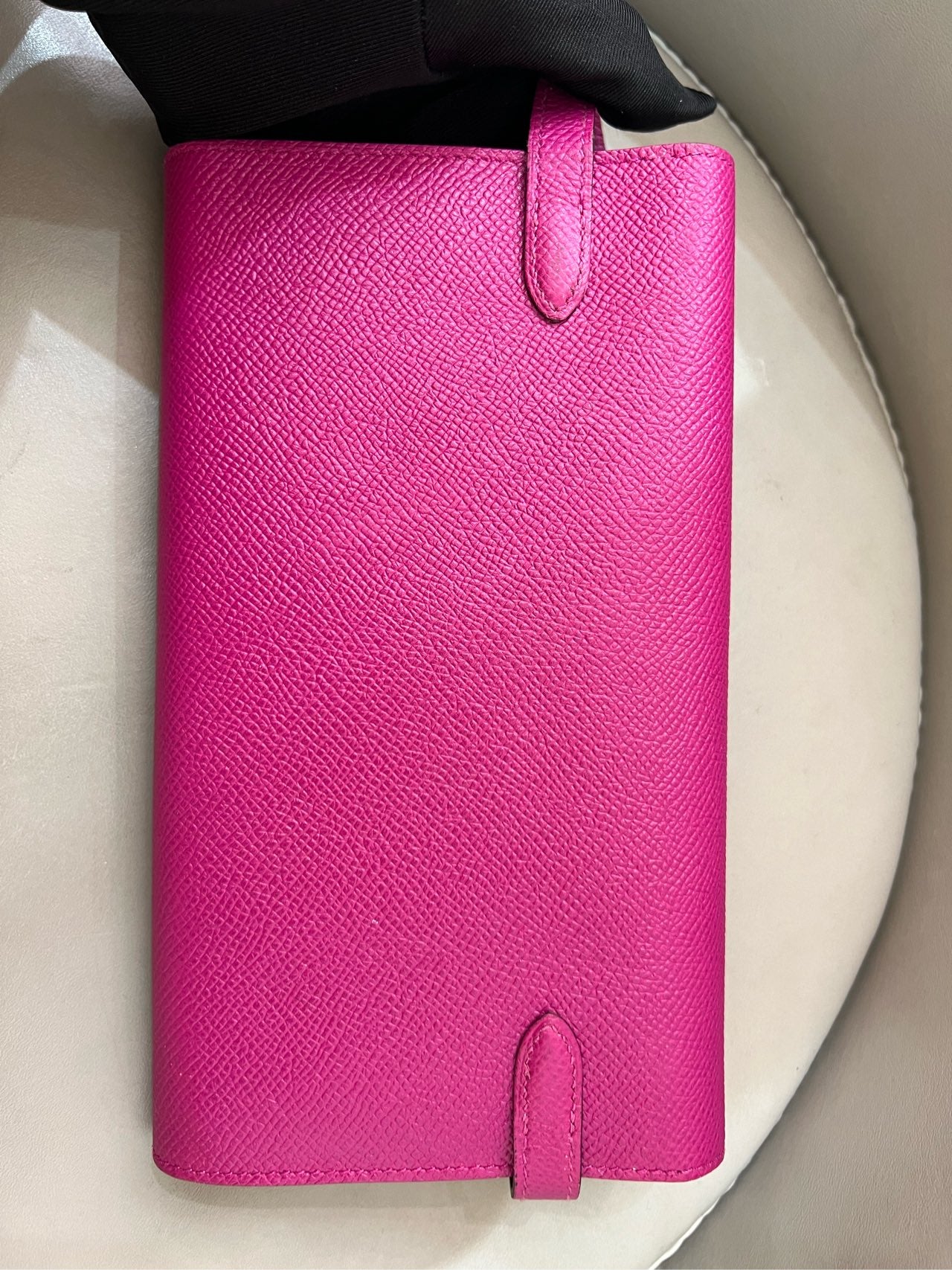 Hermès - Kelly Classic Wallet - Leather - Purple - (medium)