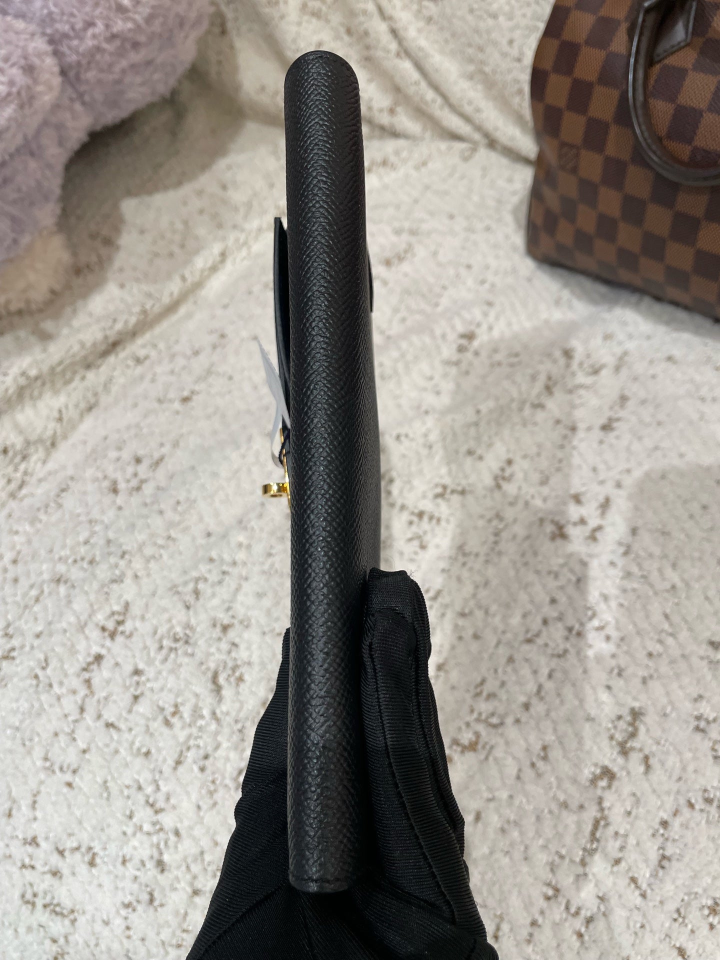 Hermès - Kelly - Leather - Black - (Other)