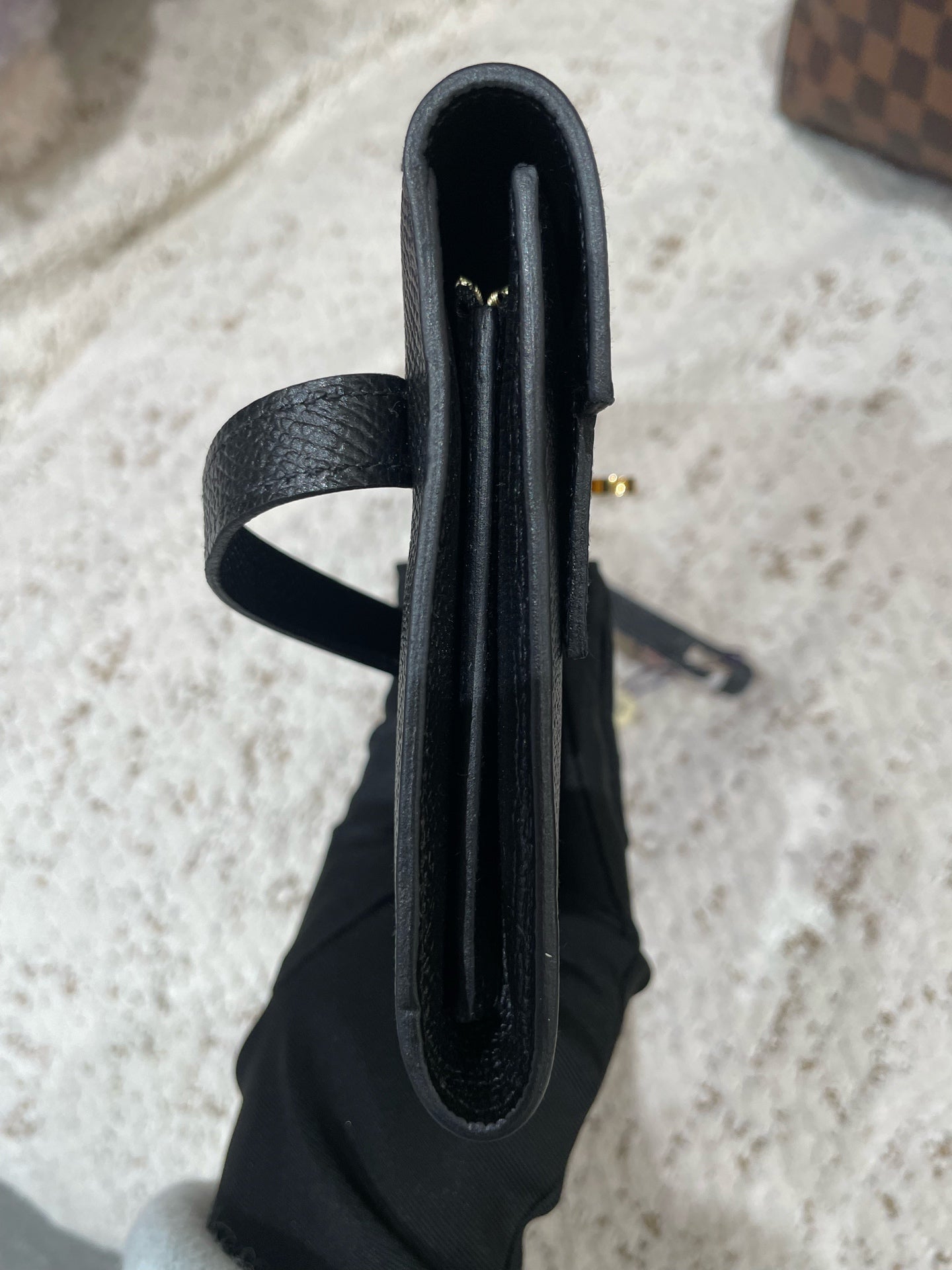 Hermès - Kelly - Leather - Black - (Other)