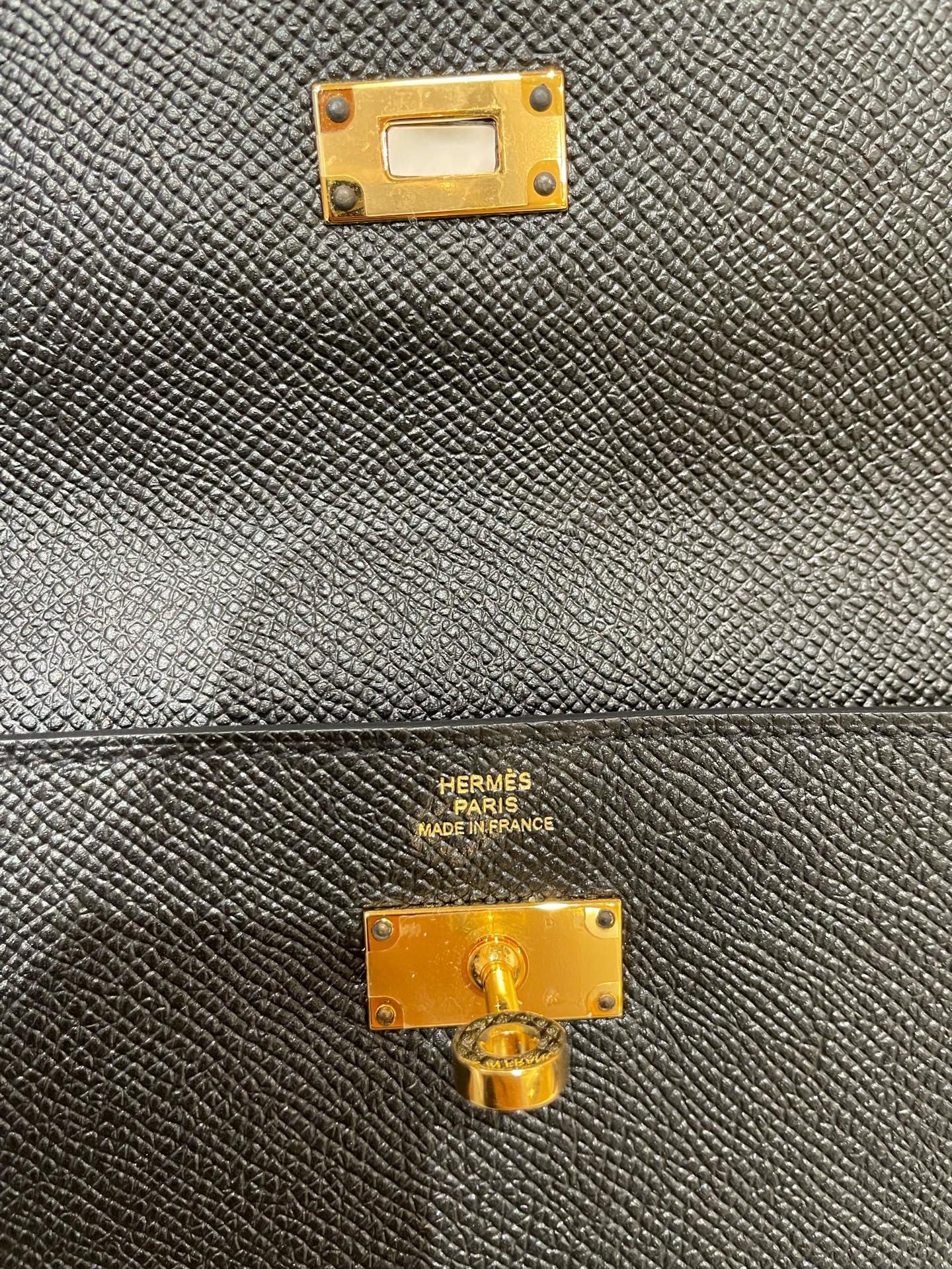 Hermès - Kelly - Leather - Black - (Other)