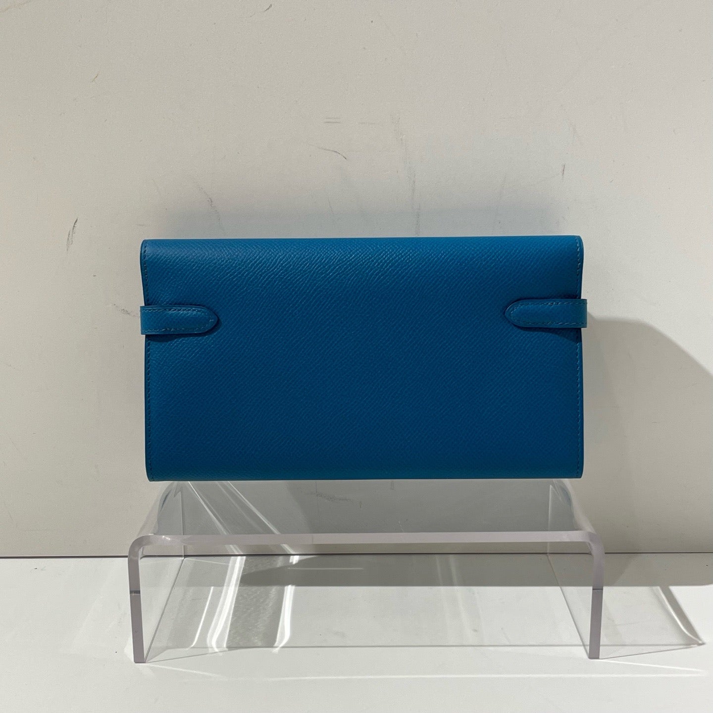 Hermès - Kelly - Leather - Blue - (Long)