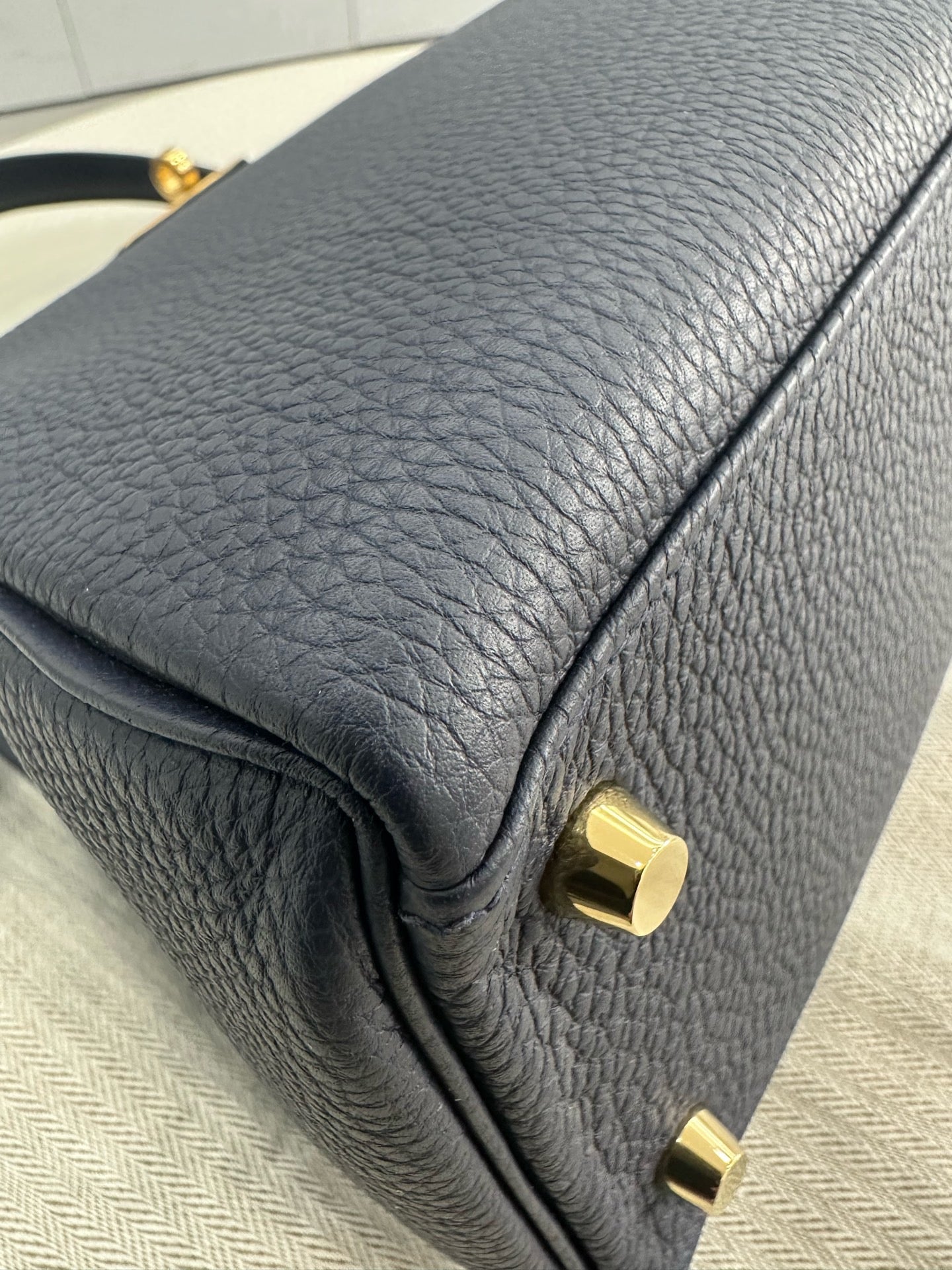 Hermès - Kelly - Leather - Navy - (28)