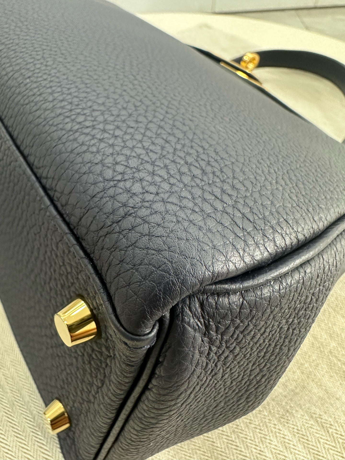 Hermès - Kelly - Leather - Navy - (28)