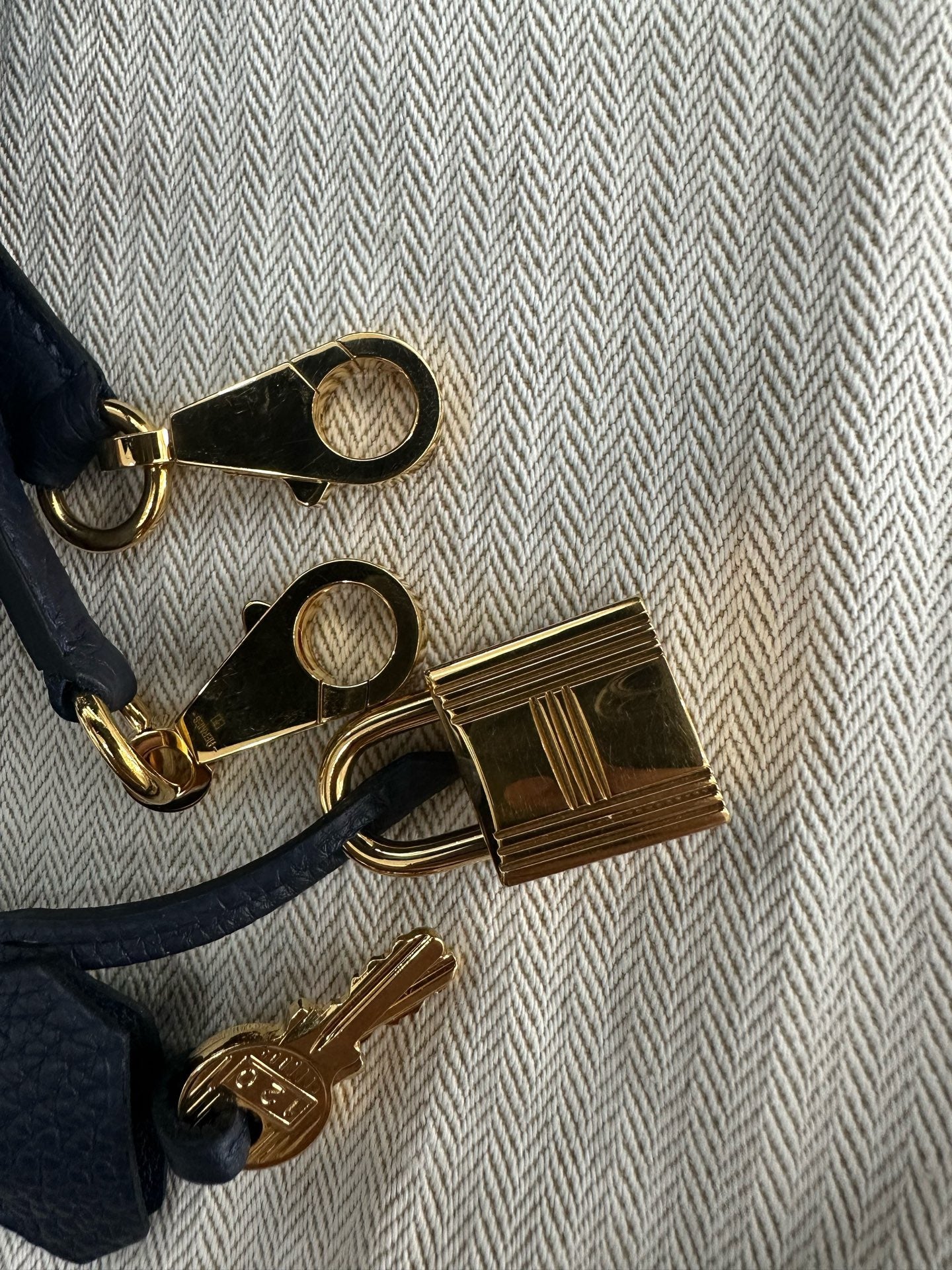 Hermès - Kelly - Leather - Navy - (28)