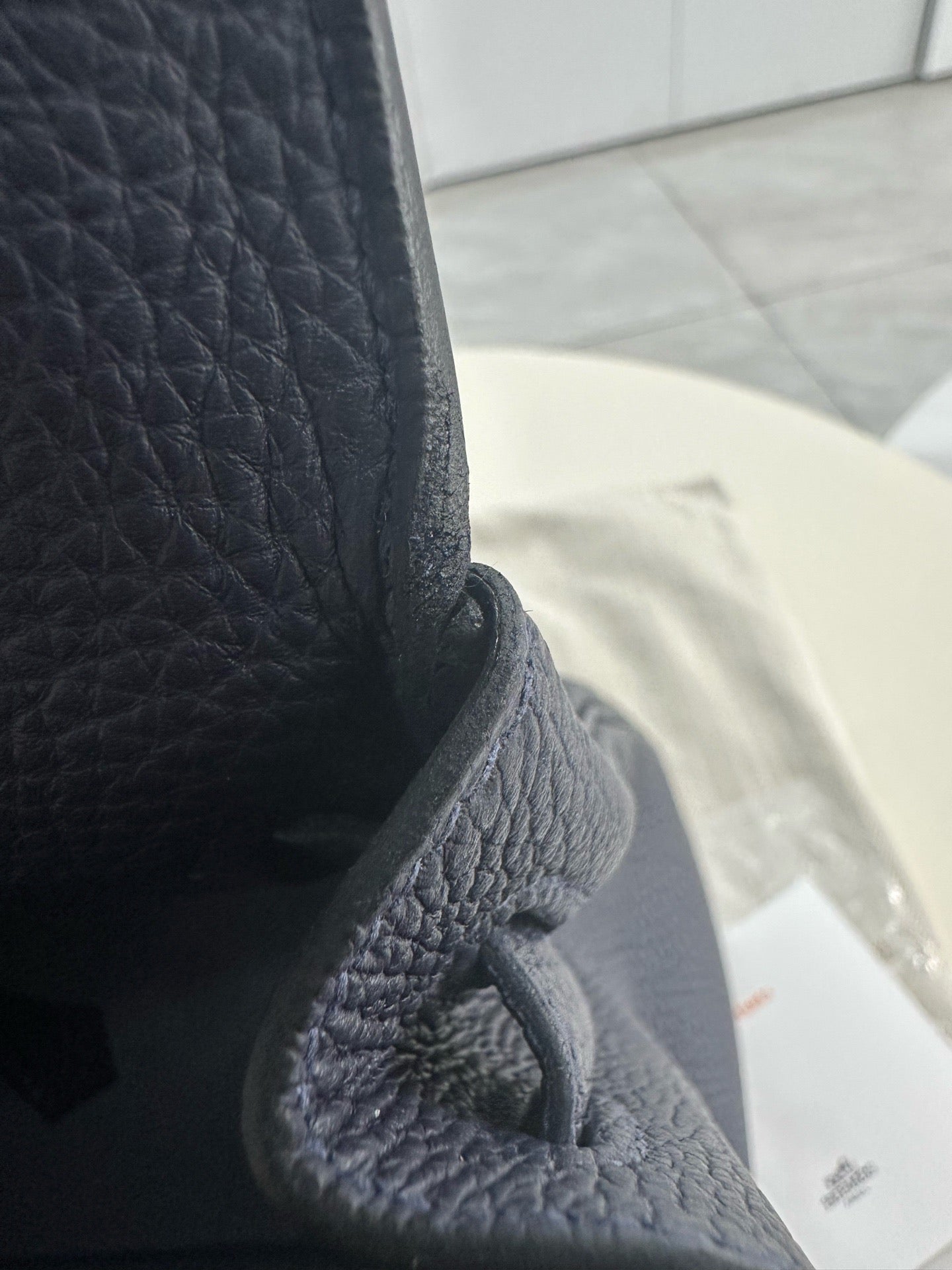 Hermès - Kelly - Leather - Navy - (28)