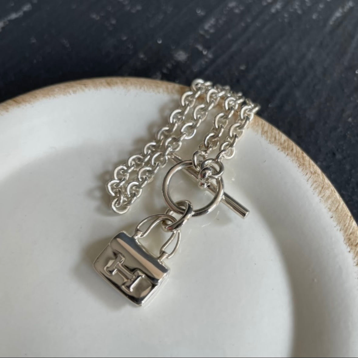 Hermès - Kelly Lock - Silver - Silver