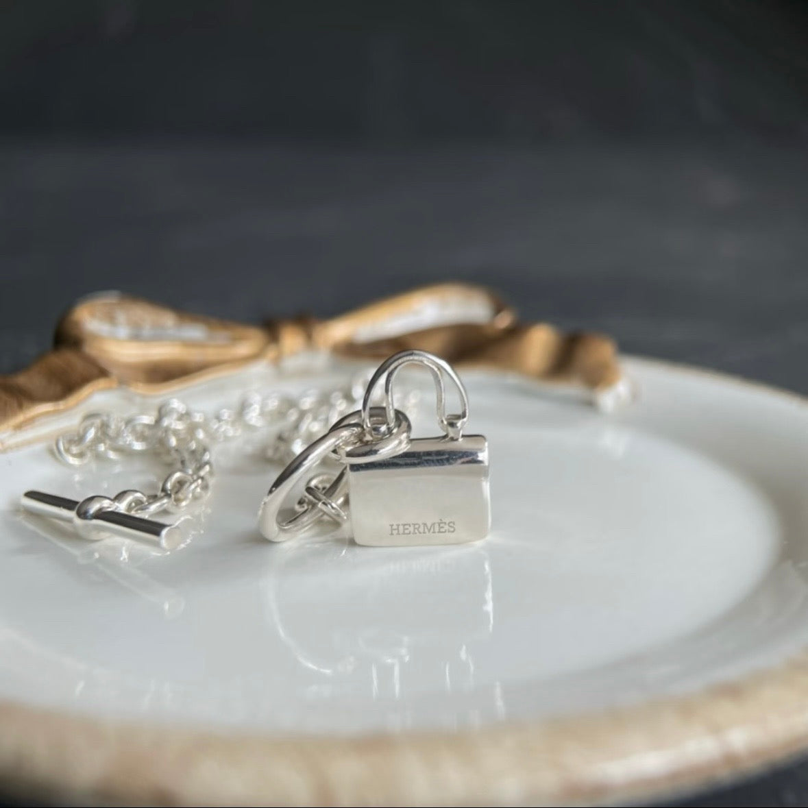 Hermès - Kelly Lock - Silver - Silver